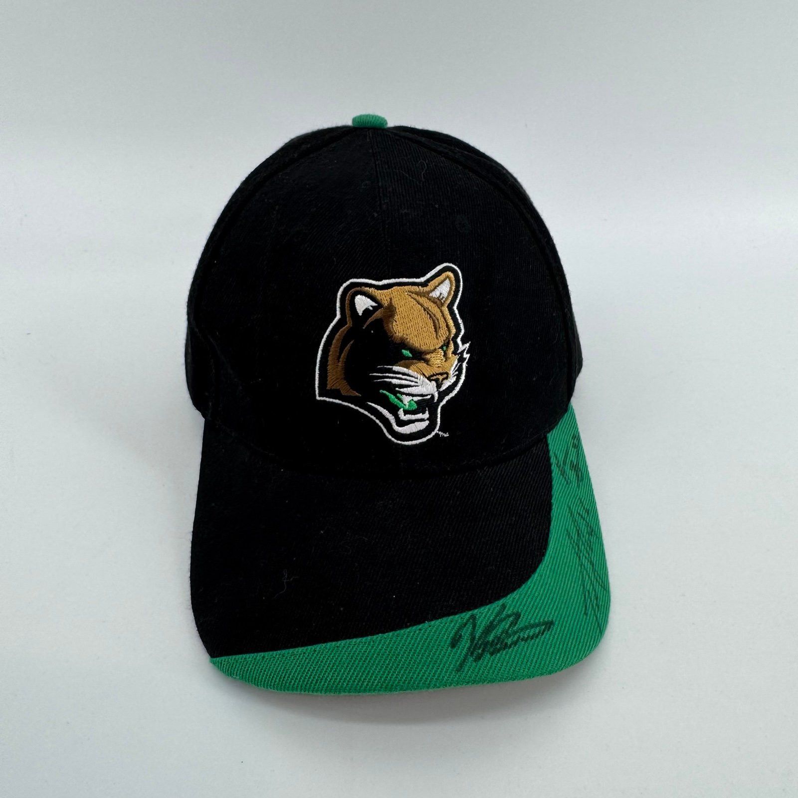 Other KANE COUNTY COUGARS BLACK BASEBALL HAT with signature Size ONE SIZE - 1 Thumbnail