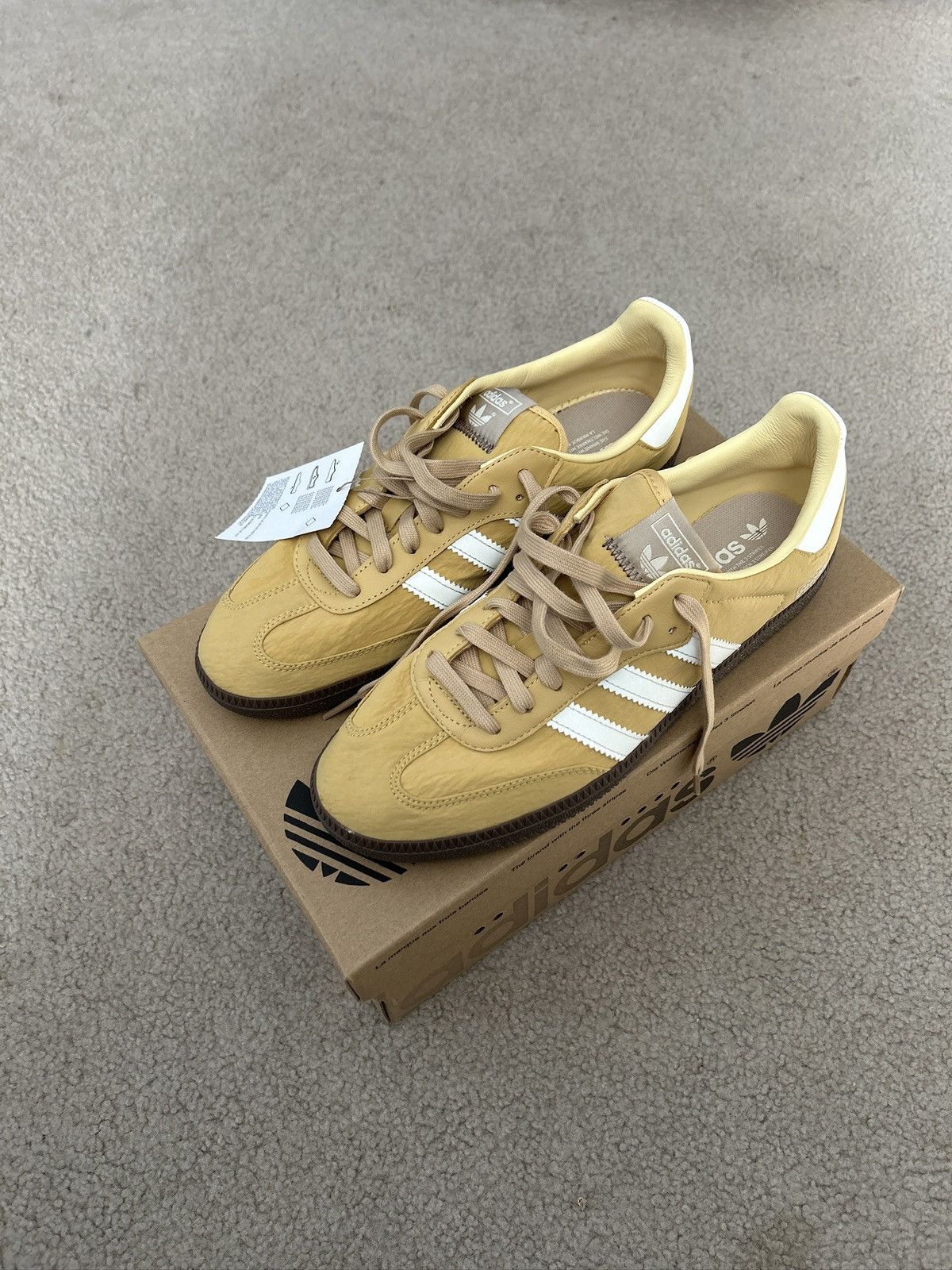 Adidas Samba OG Reflective Nylon Pack Oat Grailed