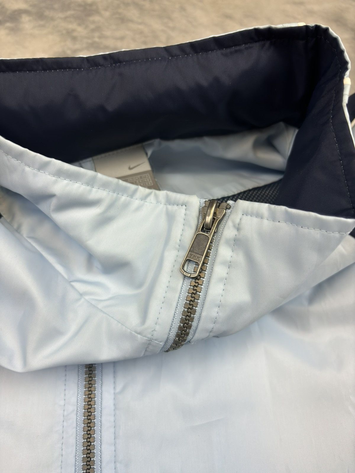 Nike × Nike ACG × Vintage NIKE VINTAGE BABY BLUE NYLON LIGHT JACKET DRILL Y2K RARE Size US M / EU 48-50 / 2 - 6 Thumbnail
