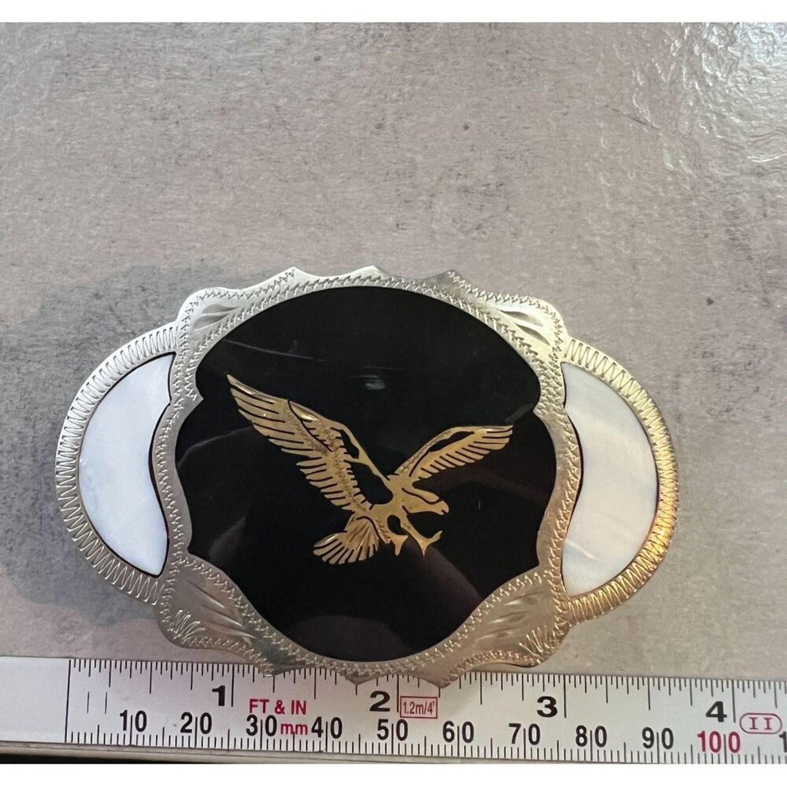 Vintage Vintage Handmade Jackson & Held Eagle Buckle Size ONE SIZE - 2 Thumbnail