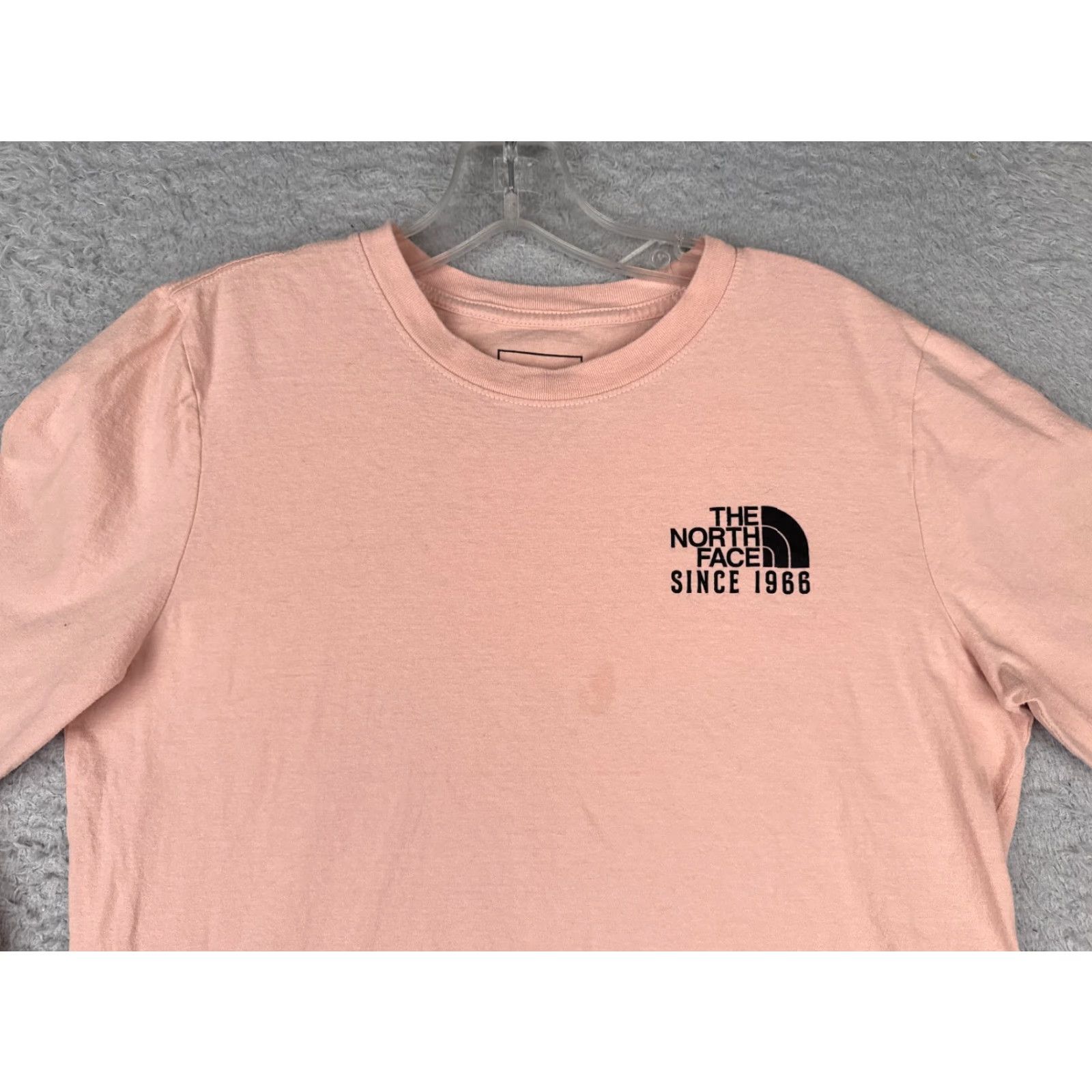 The North Face VINTAGE? No — The North Face Shirt Women Medium Pink Long Sleeve Crew Neck 100% Cotton read Size M / US 6-8 / IT 42-44 - 5 Thumbnail