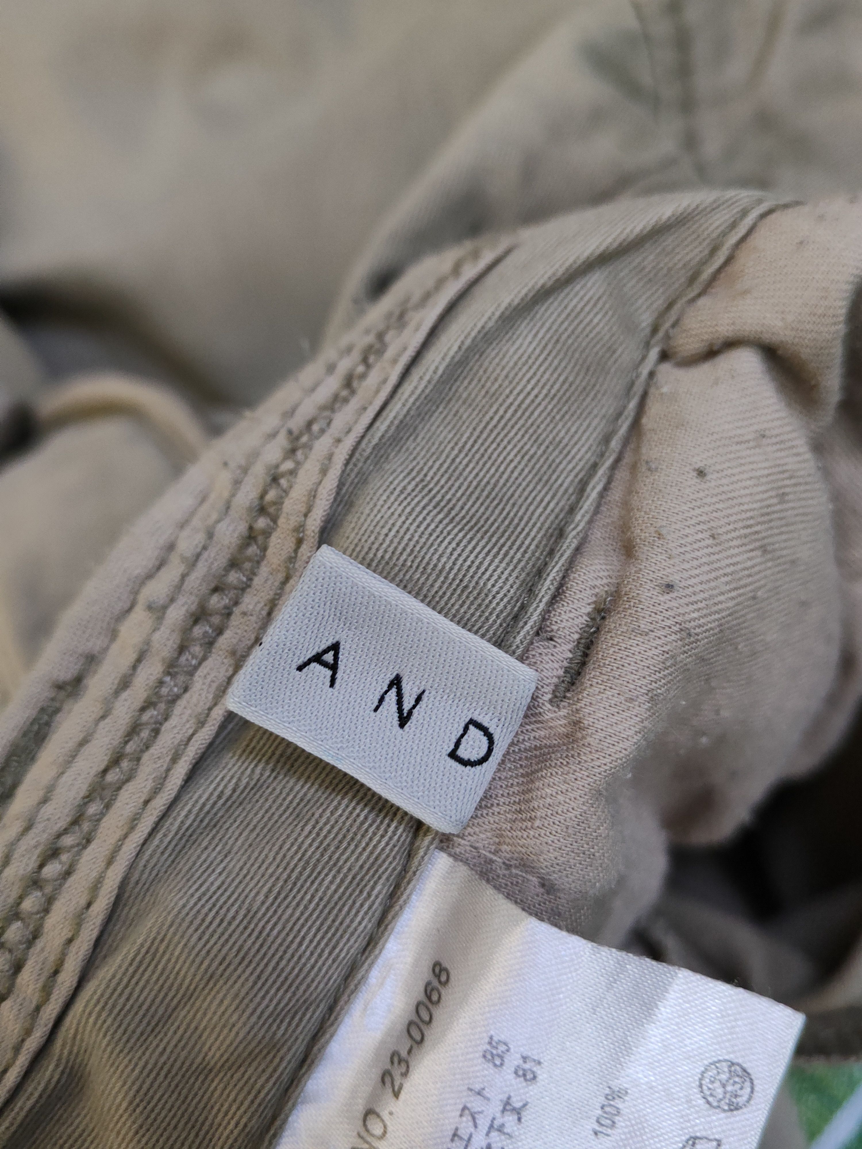 Japanese Brand Villand Olive Faded Multipocket Tactical Cargo Pants #S2404 Size US 31 - 14 Thumbnail