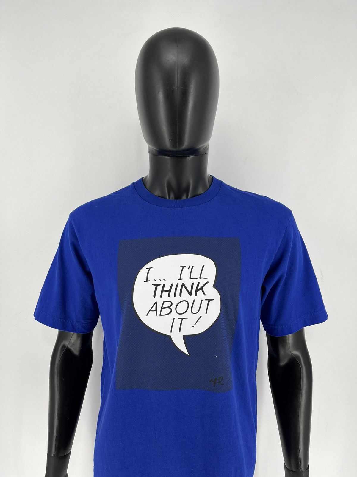 Uniqlo × Vintage Uniqlo Roy Liechtenstein Mens/Boys I...I'll think about it Size US S / EU 44-46 / 1 - 1 Thumbnail