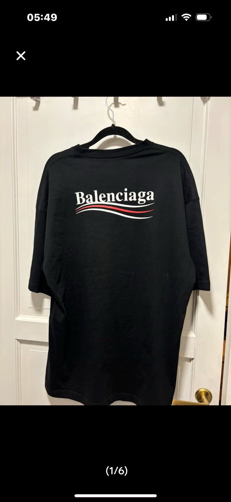 Balenciaga Balenciaga campaign tee Size US S / EU 44-46 / 1 - 1 Thumbnail