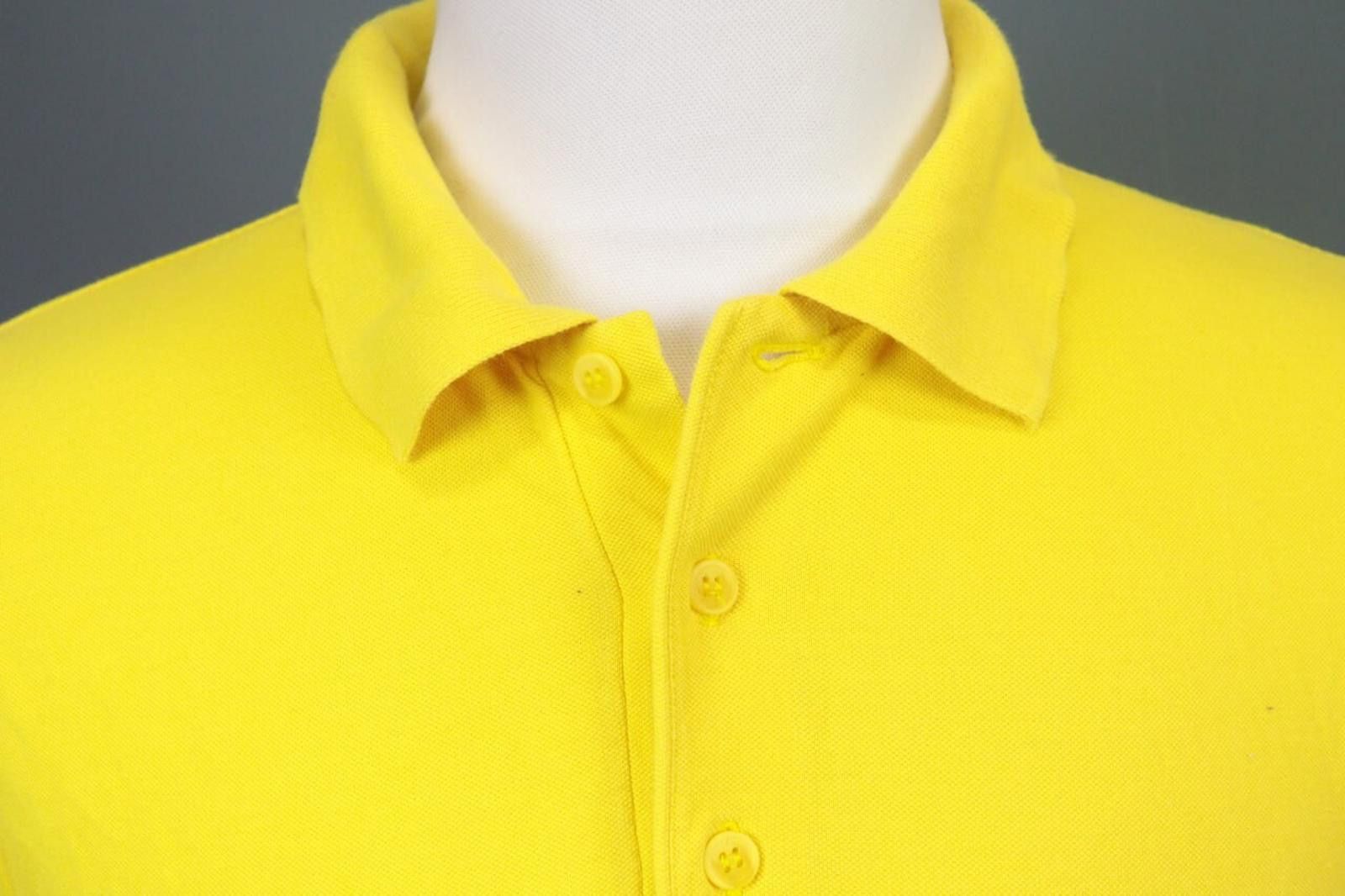 BMW BMW Fan Promotion Yellow Polo Shirt Size XS Size US XS / EU 42 / 0 - 6 Thumbnail
