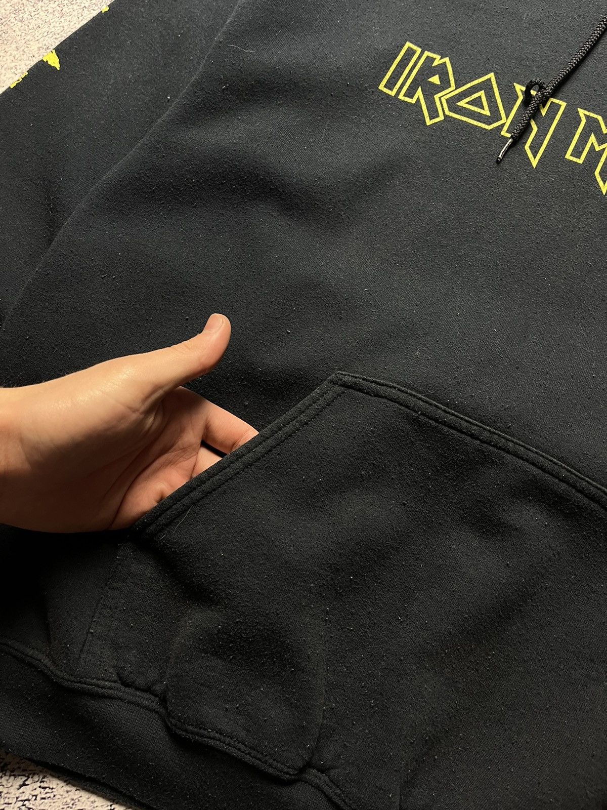 Iron Maiden Vintage Iron Maiden Live After Death Hoodie Rock Bend Y2K 90 Size US M / EU 48-50 / 2 - 9 Thumbnail