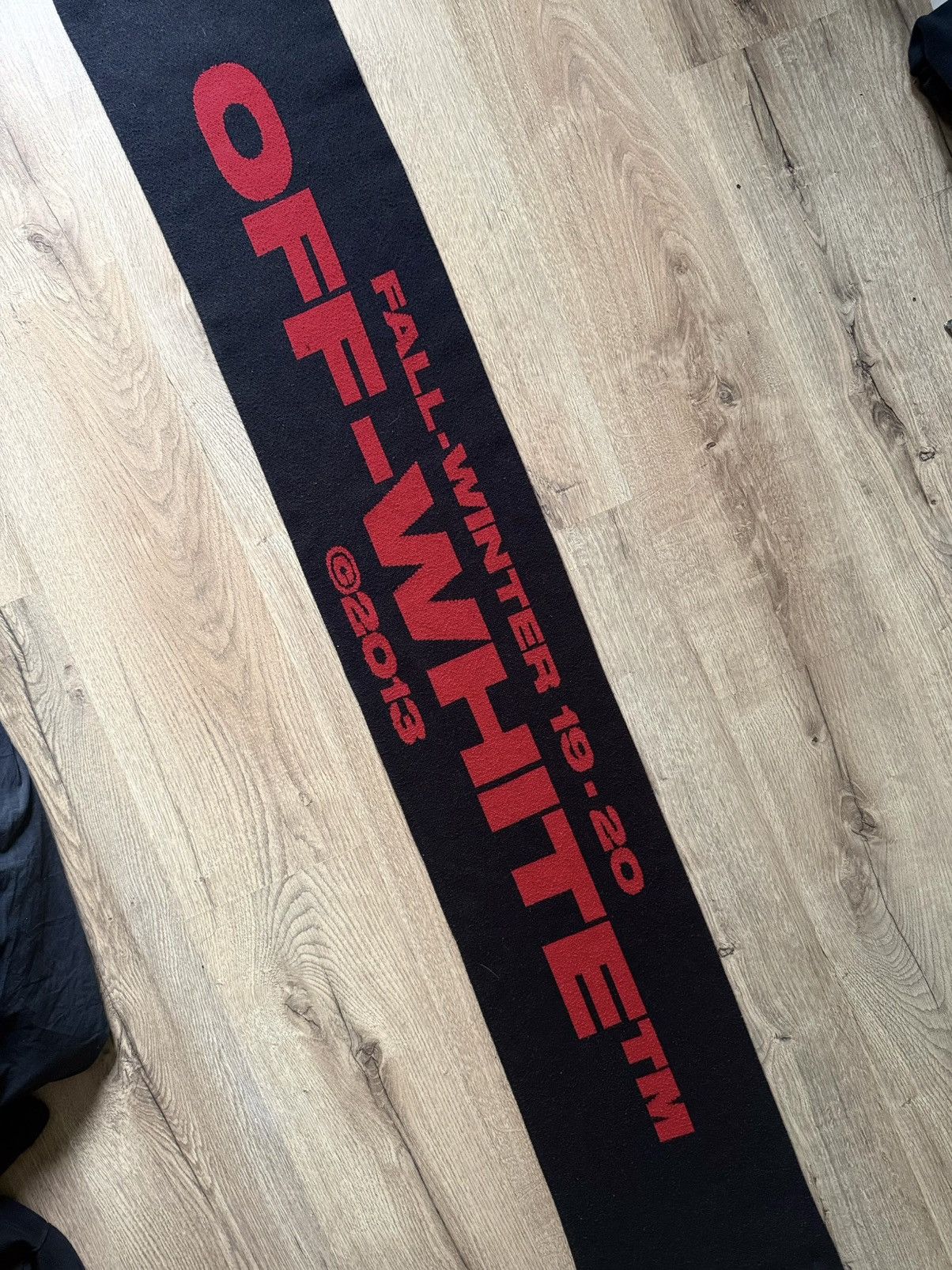 Off-White Off-White FW 19-20 "Bats" Scarf Size ONE SIZE - 4 Thumbnail