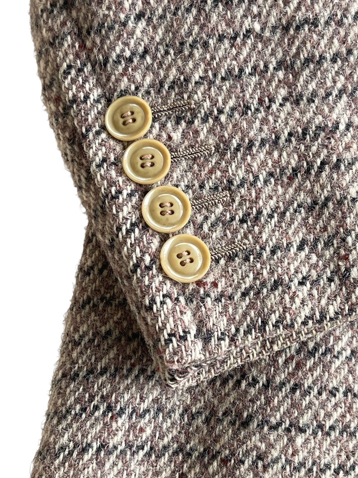Harris Tweed 1930s Harris Tweed Wool Overcoat Size US L / EU 52-54 / 3 - 8 Thumbnail