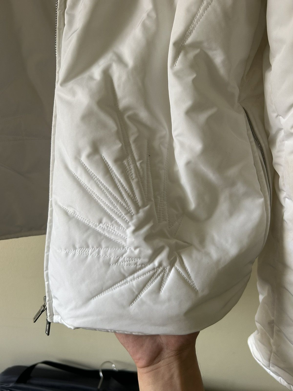Jil Sander Jil Sanders embroidered puffer jacket Size US L / EU 52-54 / 3 - 2 Thumbnail