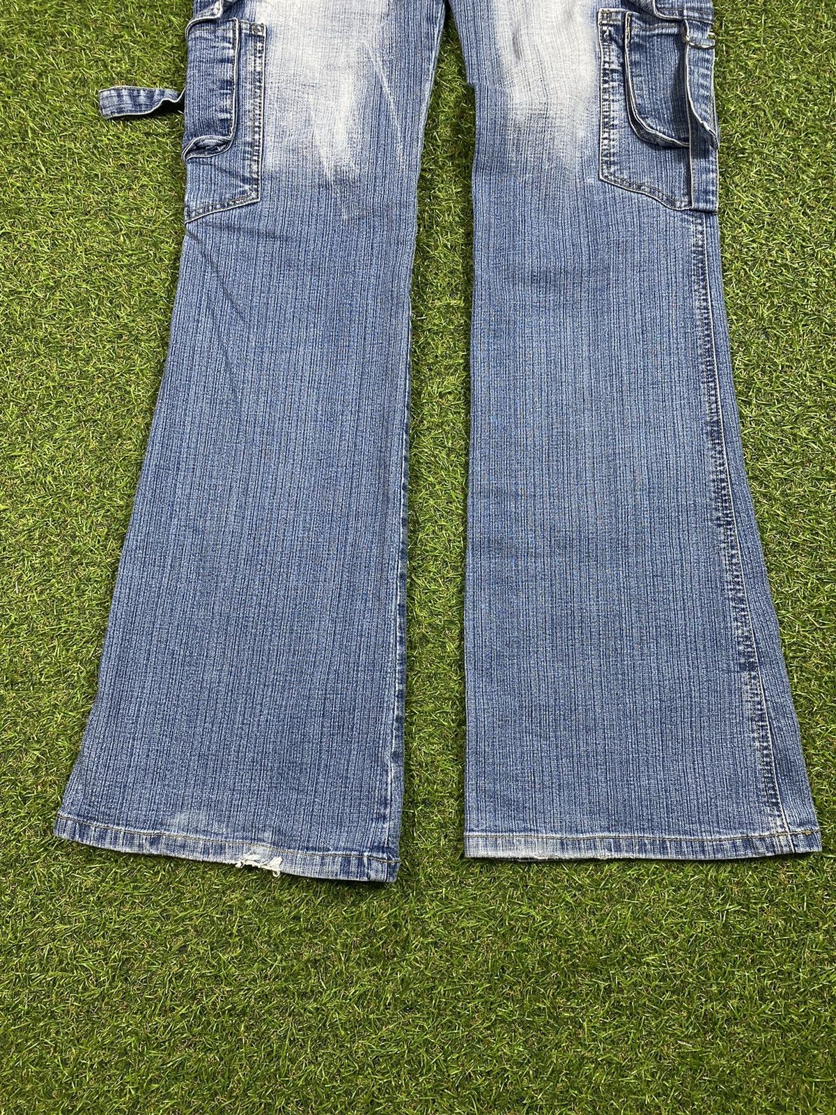 Japanese Brand Vintage 90s Japanese cargo jeans faded LGB style Size 26" / US 2 / IT 38 - 5 Thumbnail