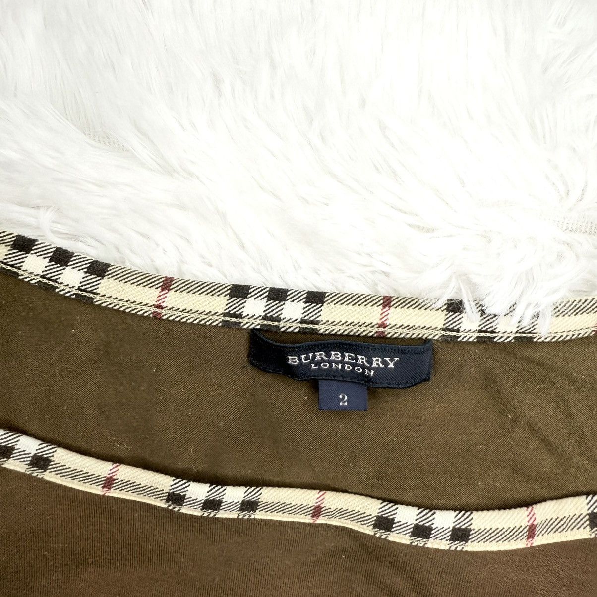 Burberry Burberry Women 3/4 sleeve tops Nova Check Brown Horse Size M / US 6-8 / IT 42-44 - 4 Thumbnail