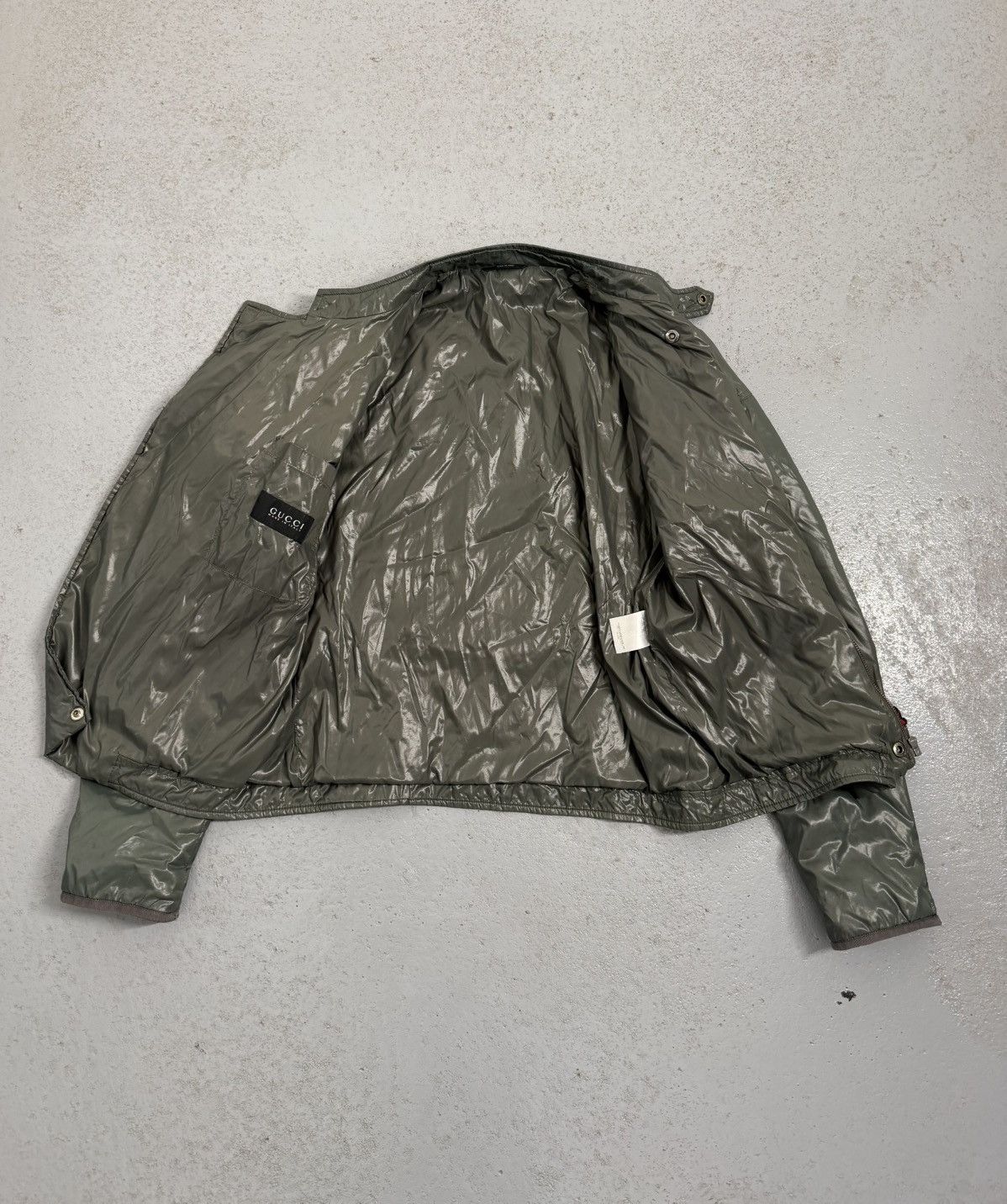Gucci Gucci FW2007 Asymmetrical Light Jacket Size US M / EU 48-50 / 2 - 17 Thumbnail