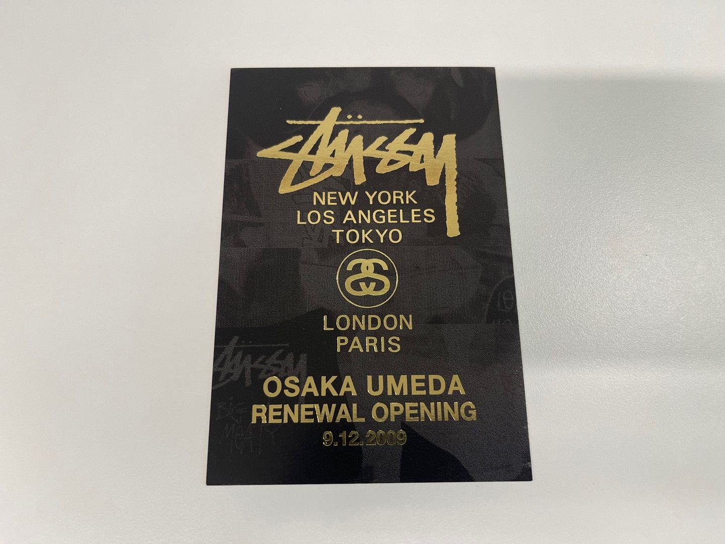 Stussy STUSSY OSAKA UMEDA CHAPT art Postercards 2009 Size ONE SIZE - 2 Thumbnail