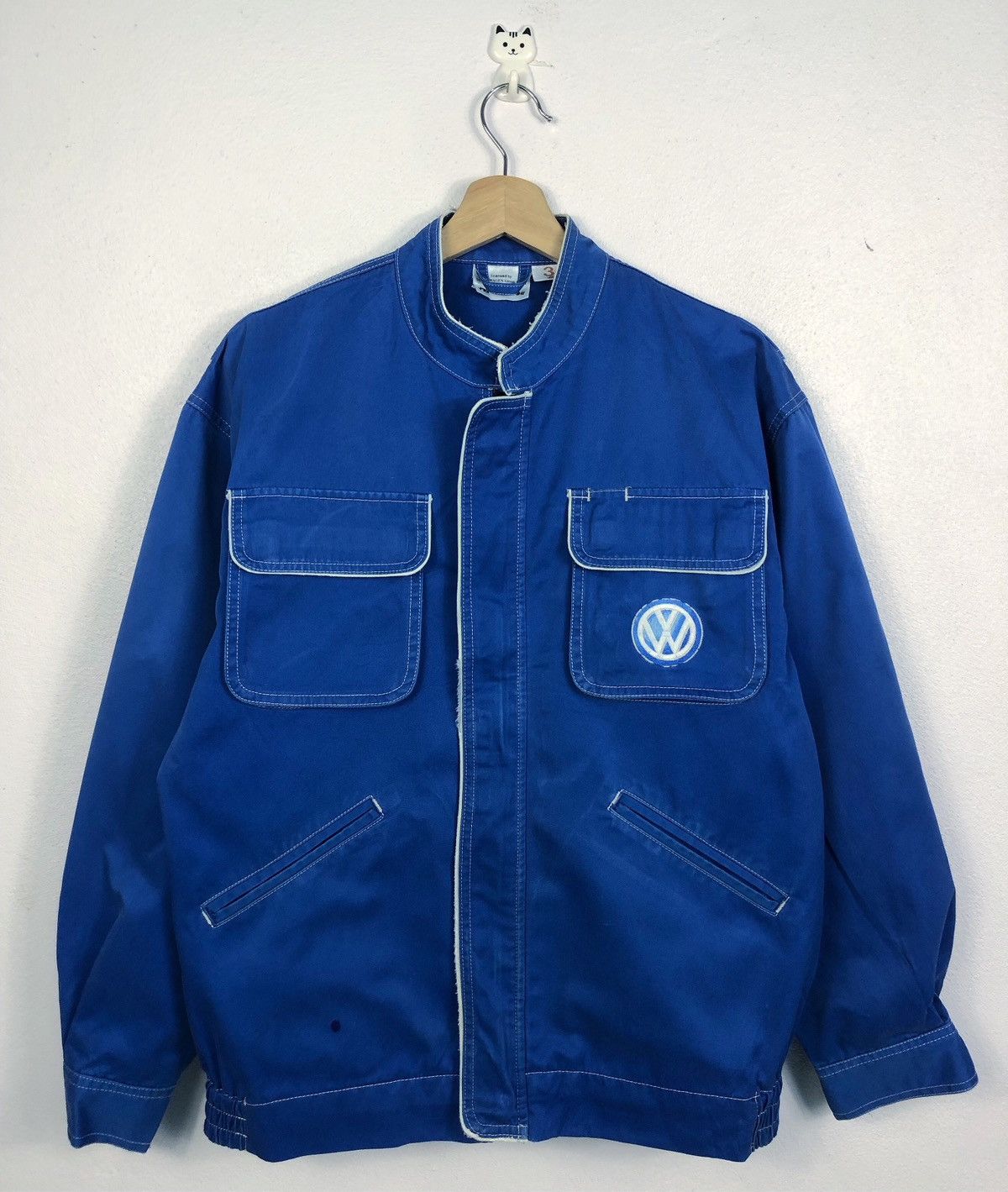 Vintage Rare Vintage Volkswagen Workwear Jacket Size US XXL / EU 58 / 5 - 1 Thumbnail