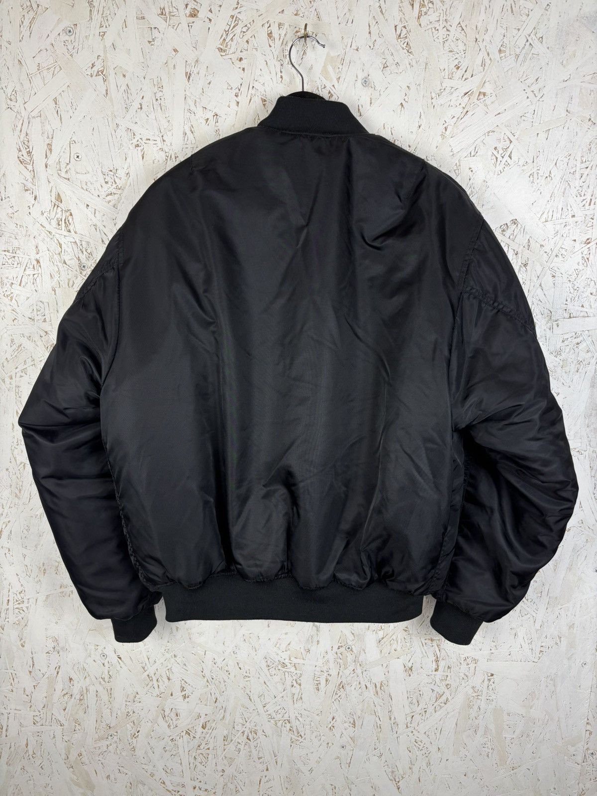 Fostex Garments Vintage Fostex Garments MA1 USAF Bomber Jacket Black M Size US M / EU 48-50 / 2 - 5 Thumbnail