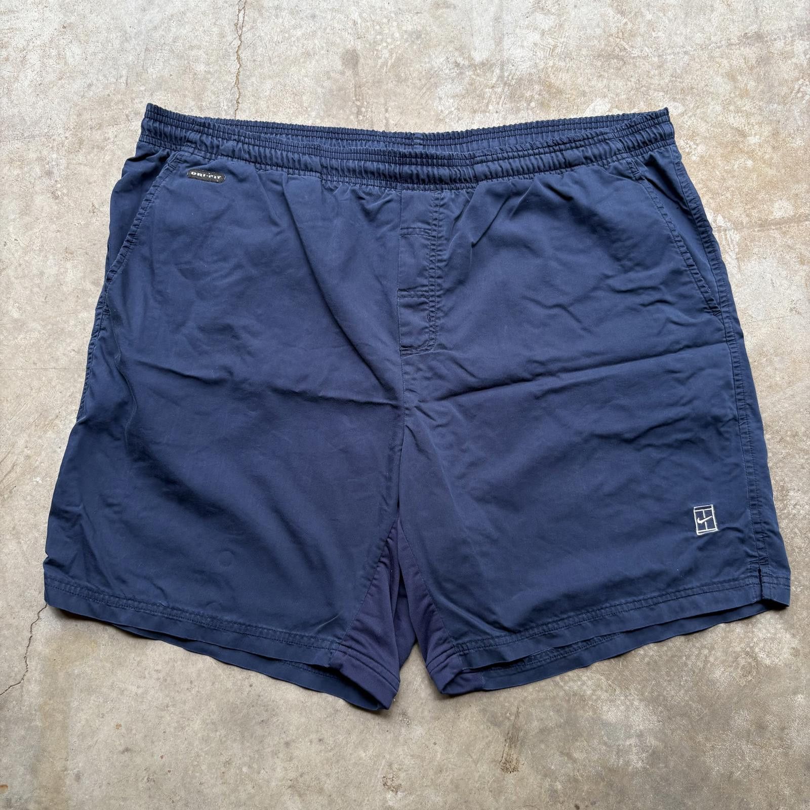 Nike × Vintage Vintage Y2K Nike Dri-Fit Challenge Court Tennis Sport Shorts Size US 36 / EU 52 - 1 Thumbnail