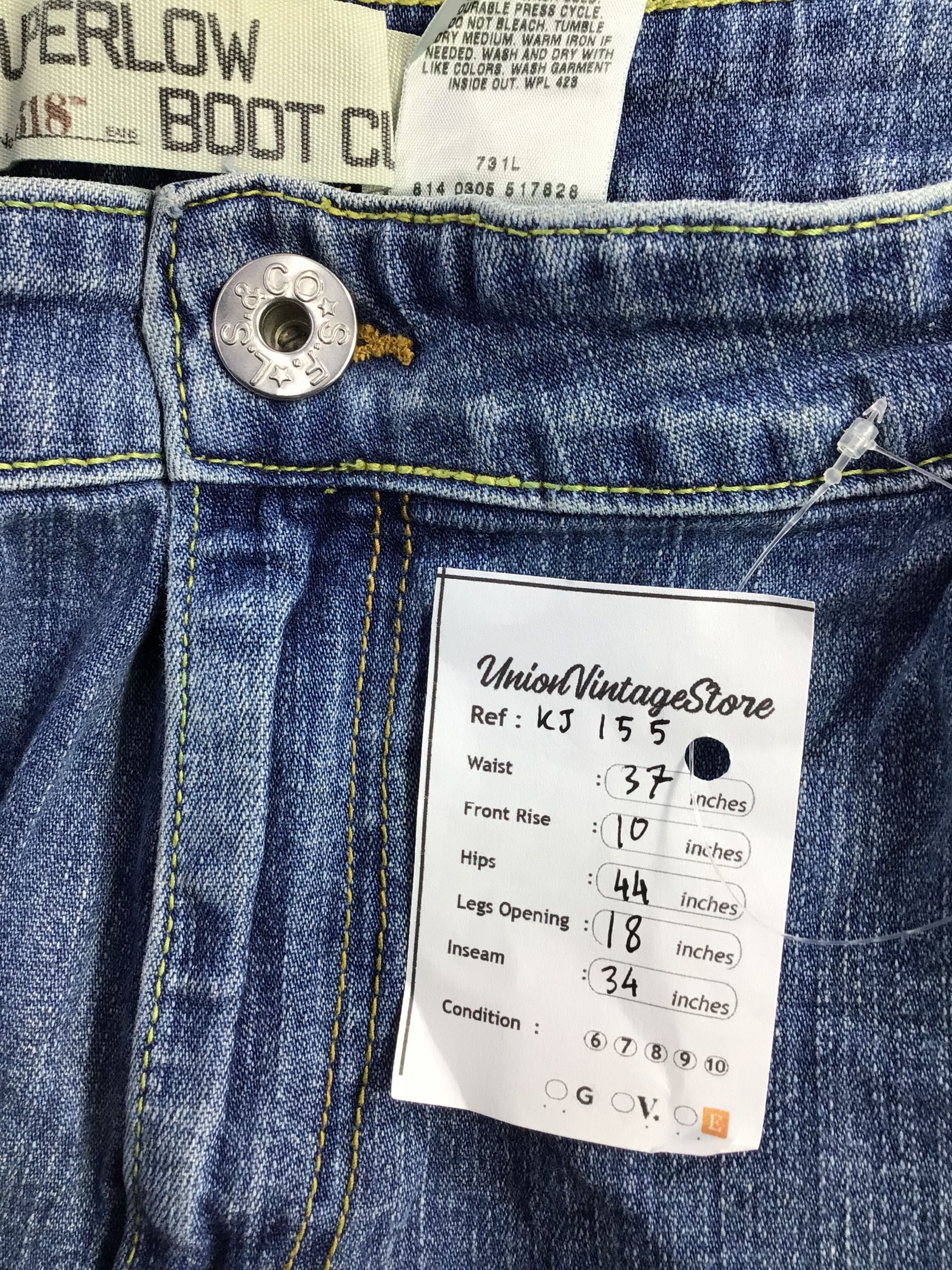 Levi's Vintage Levis Jeans 518 Flare Denim KJ155 Size US 38 / EU 54 - 12 Thumbnail