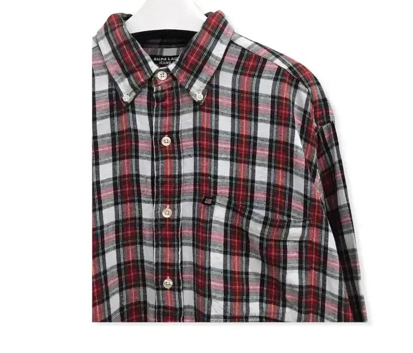 Flannel Ralph Lauren Jeans Plaid Tartan Flannel Shirt Size US L / EU 52-54 / 3 - 3 Thumbnail