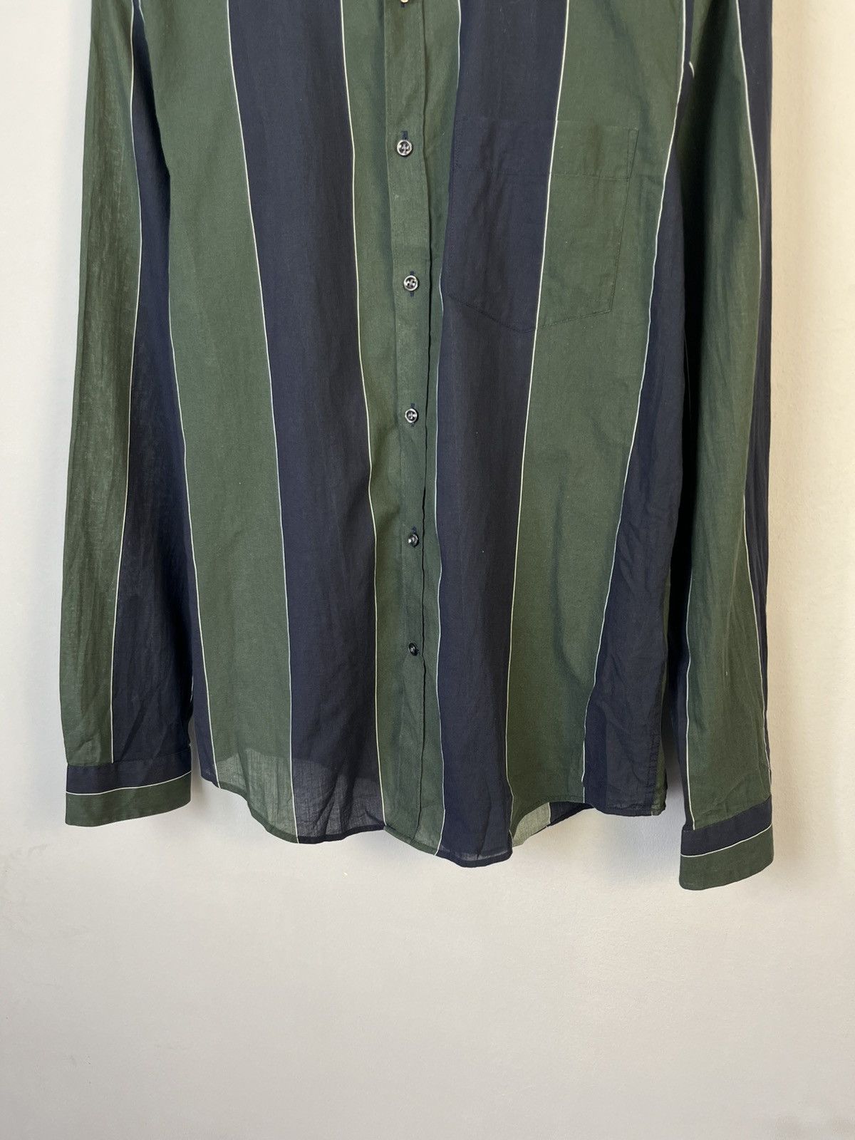 Reiss Reiss Gosling Classic Cotton Long Sleeve Shirt Slim Fit Size US M / EU 48-50 / 2 - 4 Thumbnail