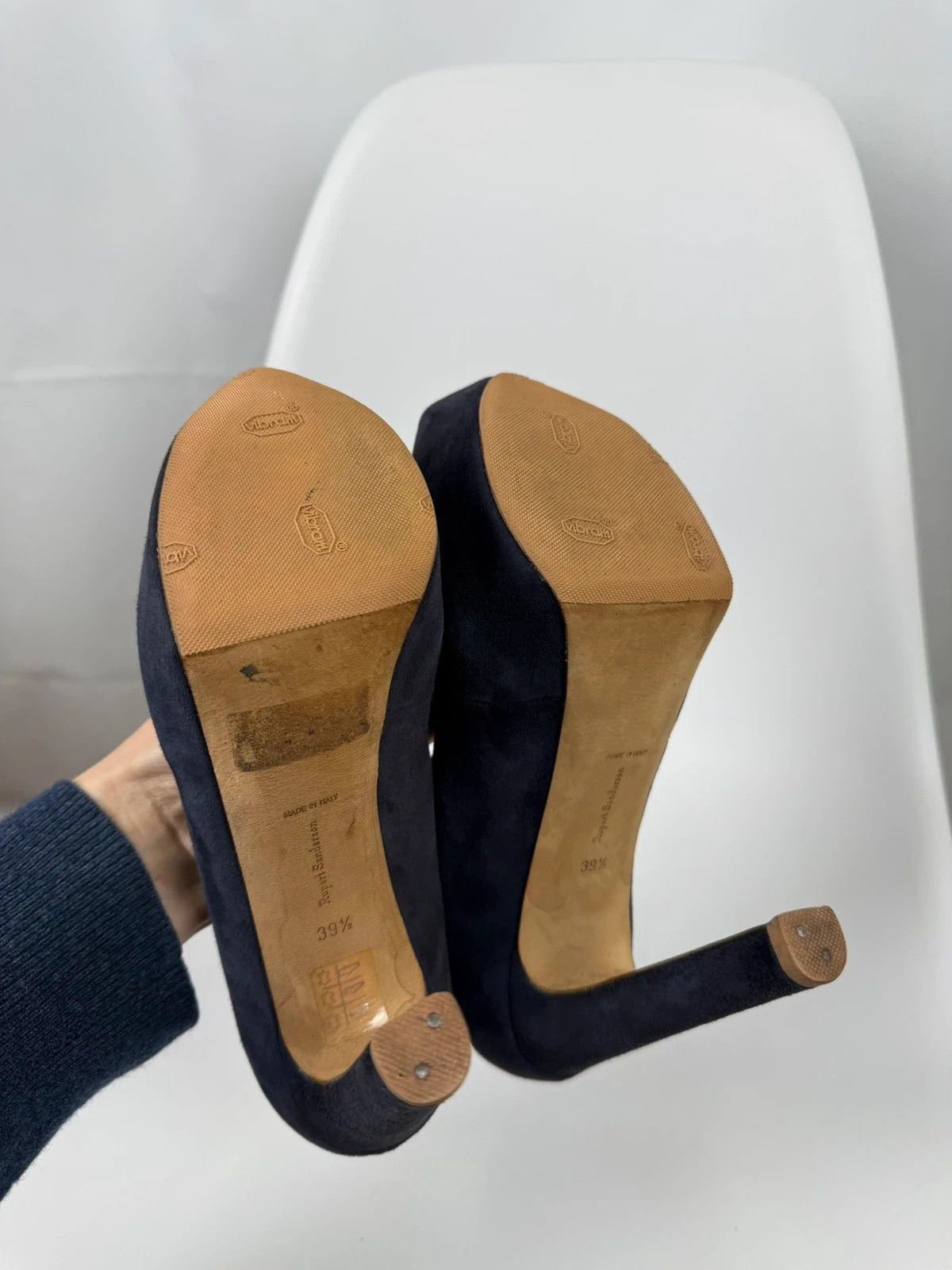 Rupert Sanderson Rupert Sanderson Suede Heels size 39.5 Size US 9.5 / IT 39.5 - 7 Thumbnail