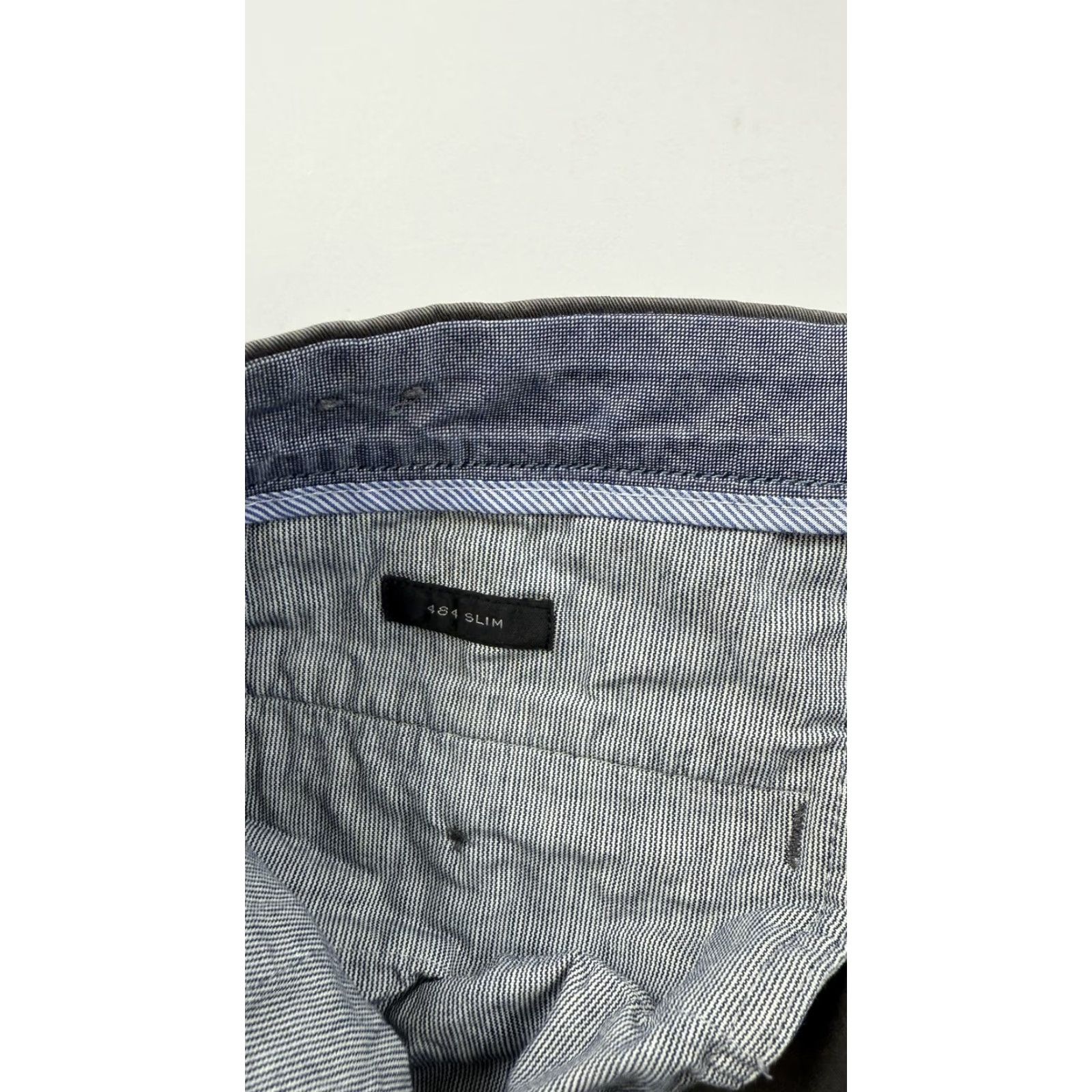 J.Crew J.CREW Pants Mens 31x32 Gray 484 Slim Fit Chino Stretch Casual Re-Imagined Size US 31 - 3 Thumbnail