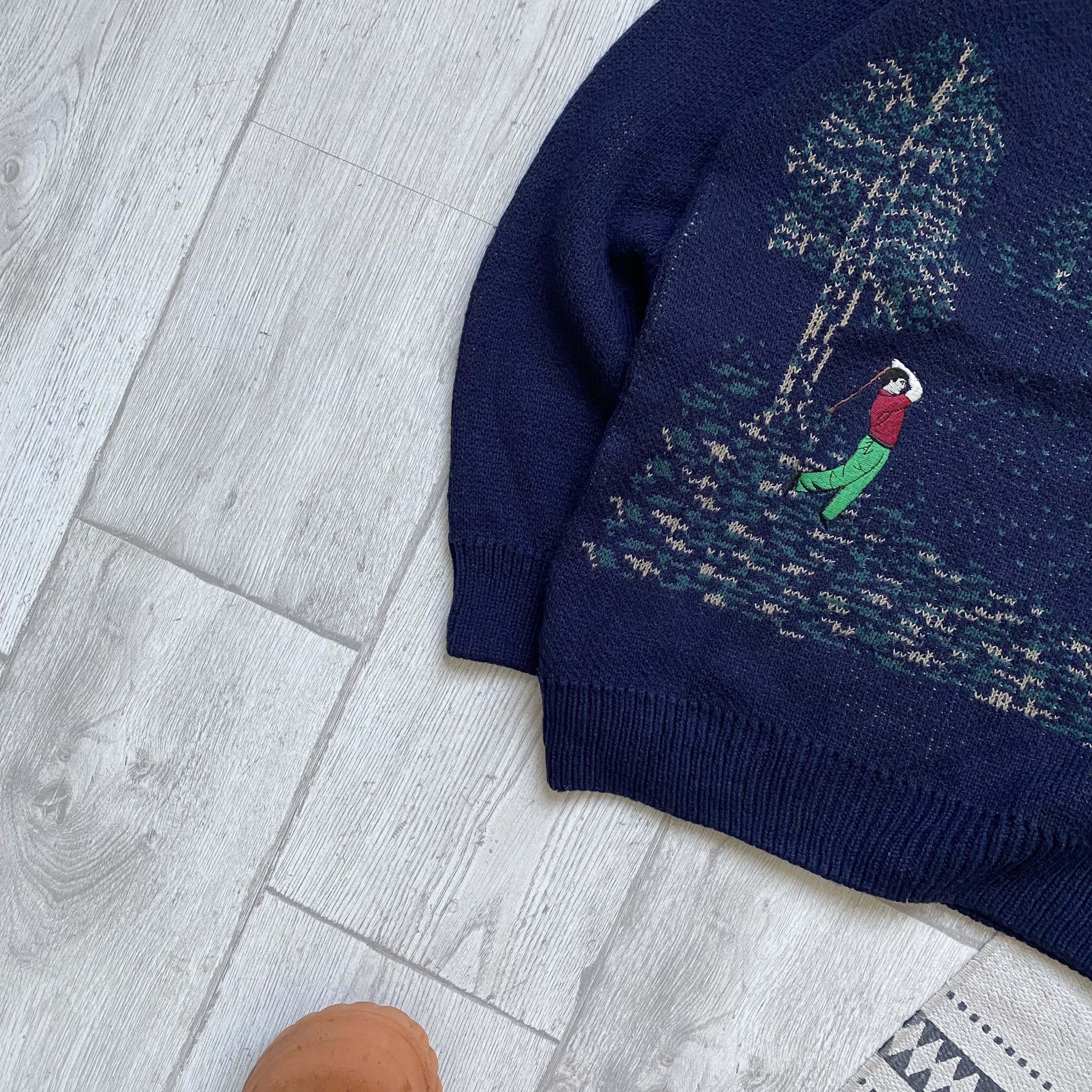 Golf Wang Vintage 90s Cozzy Golf knit sweater England Size US S / EU 44-46 / 1 - 3 Thumbnail