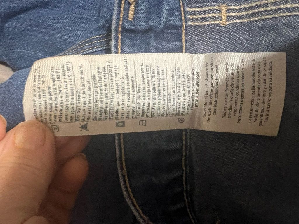 Carhartt Men's Carhartt FRB13 Denim Jeans Size 34x30 Blue Size US 34 / EU 50 - 9 Thumbnail