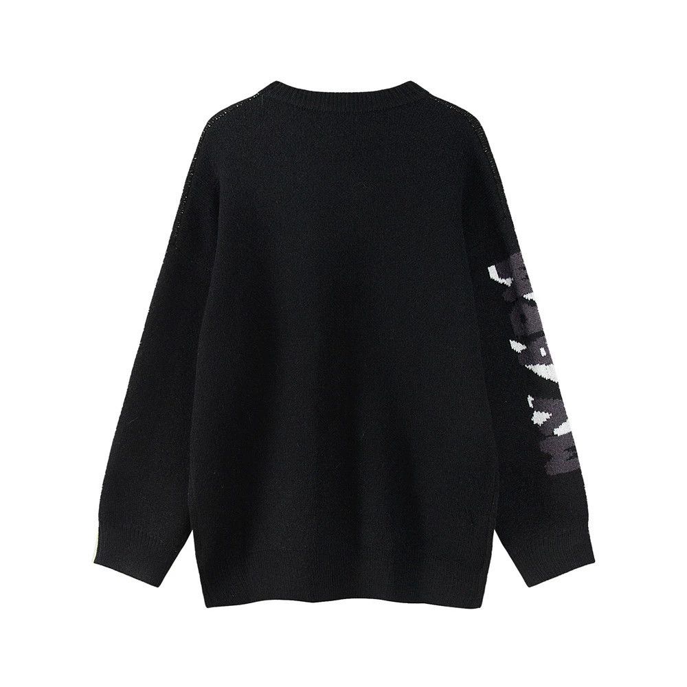 Vintage Men's Loose Casual Bunny Cartoon Crew Neck Sweater Size US M / EU 48-50 / 2 - 2 Thumbnail
