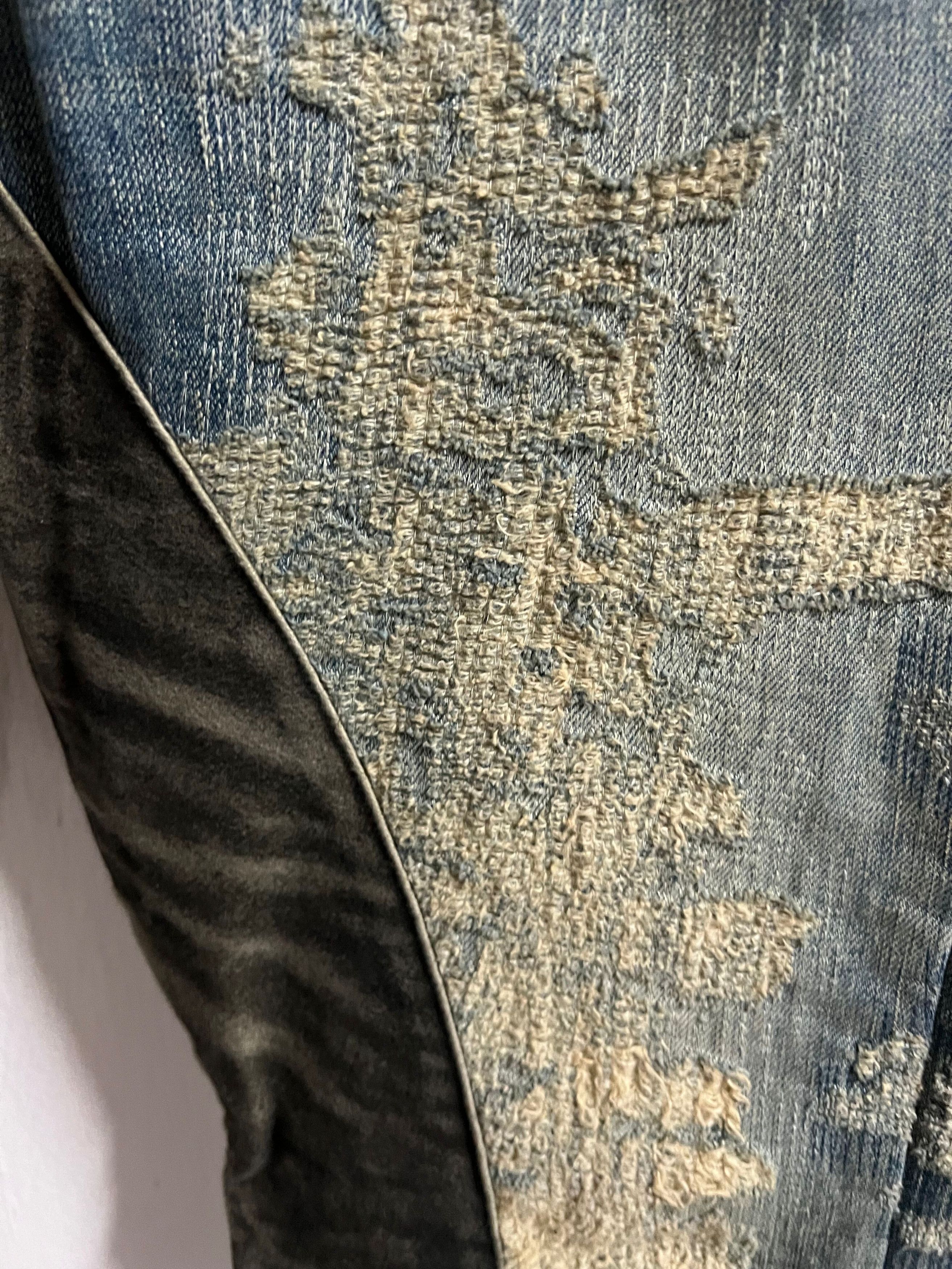 Givenchy Boro Destroyed denim jeans Size US 30 / EU 46 - 2 Thumbnail