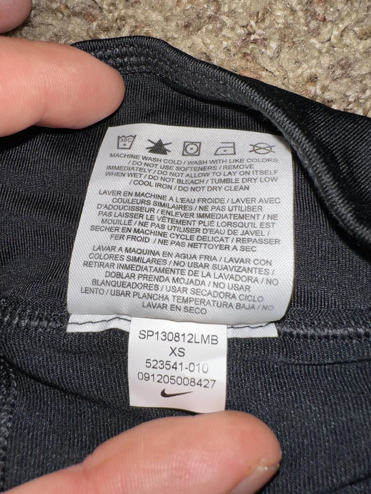 Nike Nike Women’s Power Black/White Skort Size 26" / US 2 / IT 38 - 4 Thumbnail