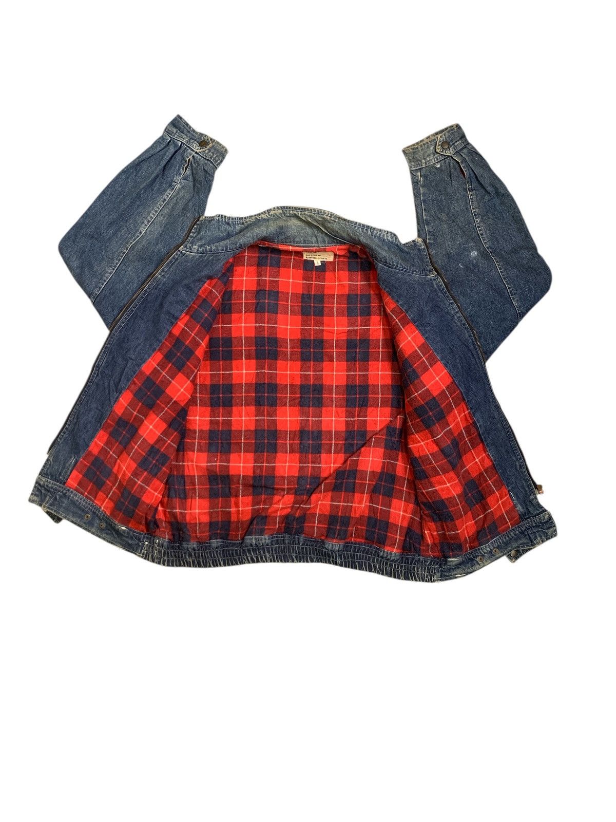 Japanese Brand Rare Design Vintage Device Casual Ga-Z Denim Jacket Size US L / EU 52-54 / 3 - 3 Thumbnail