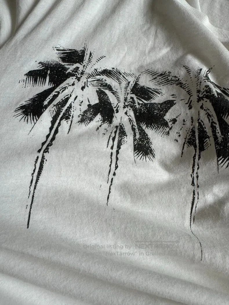 Saint Laurent Paris Saint Laurent Men's Coconut Tree T-shirt. Size US S / EU 44-46 / 1 - 6 Thumbnail