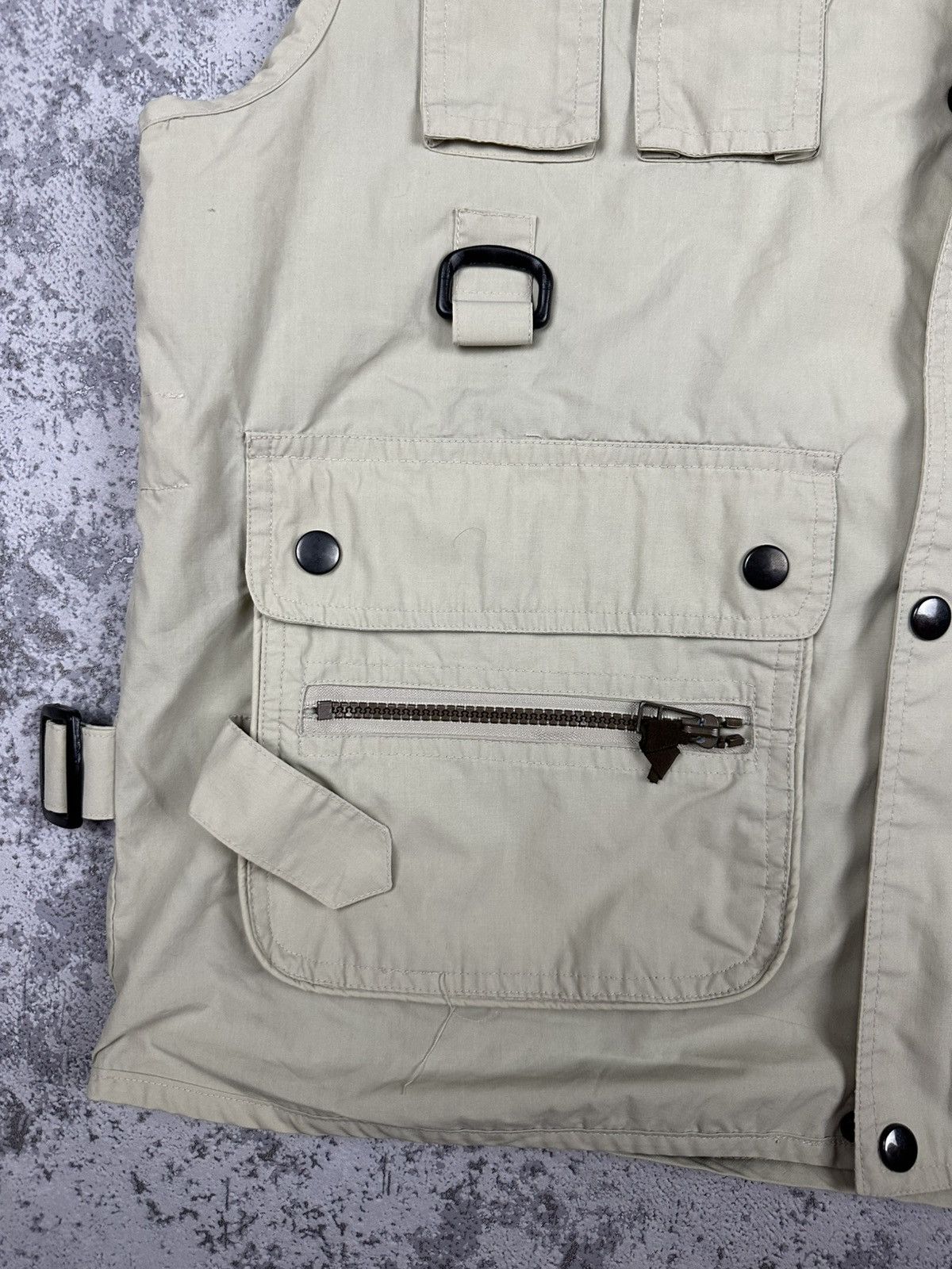 Japanese Brand Tactical Utility Vest MultiPocket Camo Adjustable Fit Size US L / EU 52-54 / 3 - 2 Thumbnail