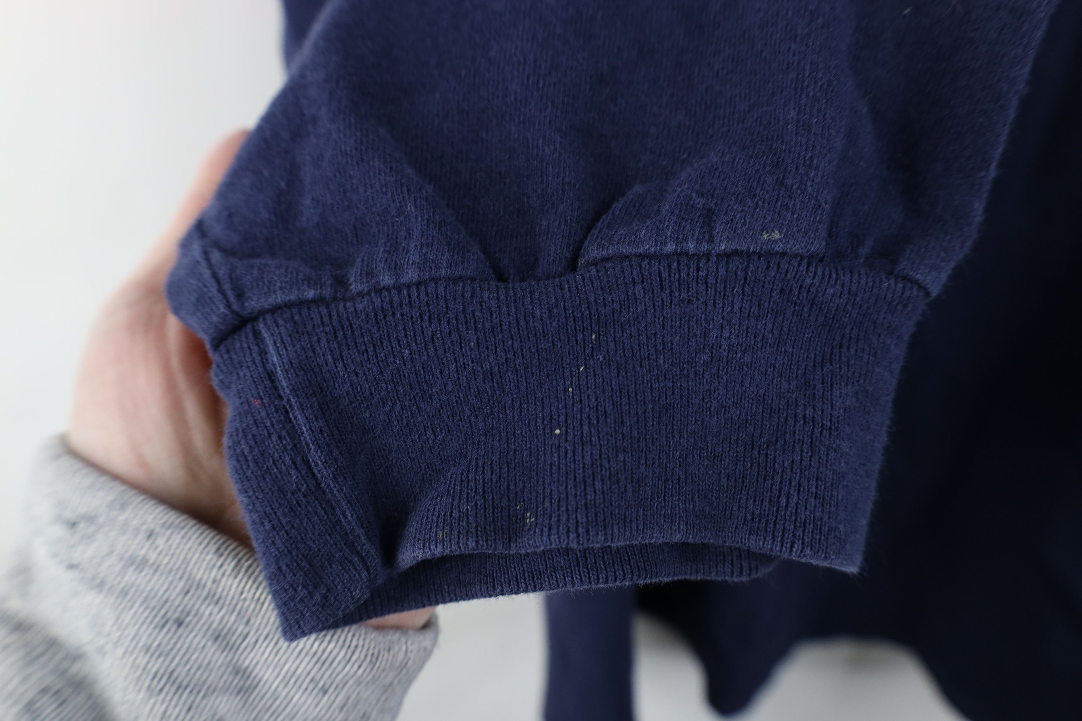 Vintage Vintage 90s Streetwear Cotton Long Sleeve T-Shirt Blue USA Size US XXL / EU 58 / 5 - 7 Thumbnail