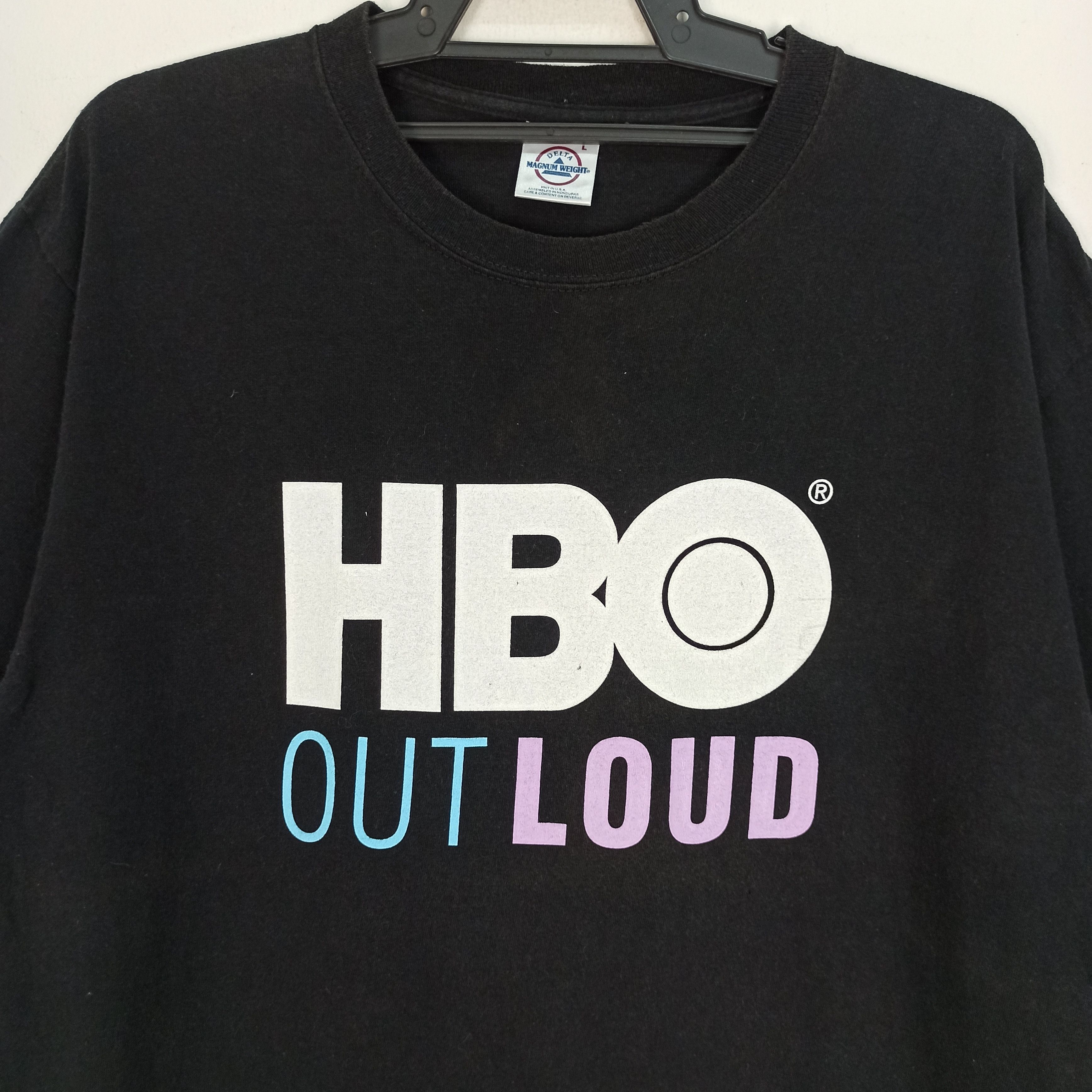 Vintage Vintage HBO OUTLOAD Tshirt Size US L / EU 52-54 / 3 - 2 Thumbnail