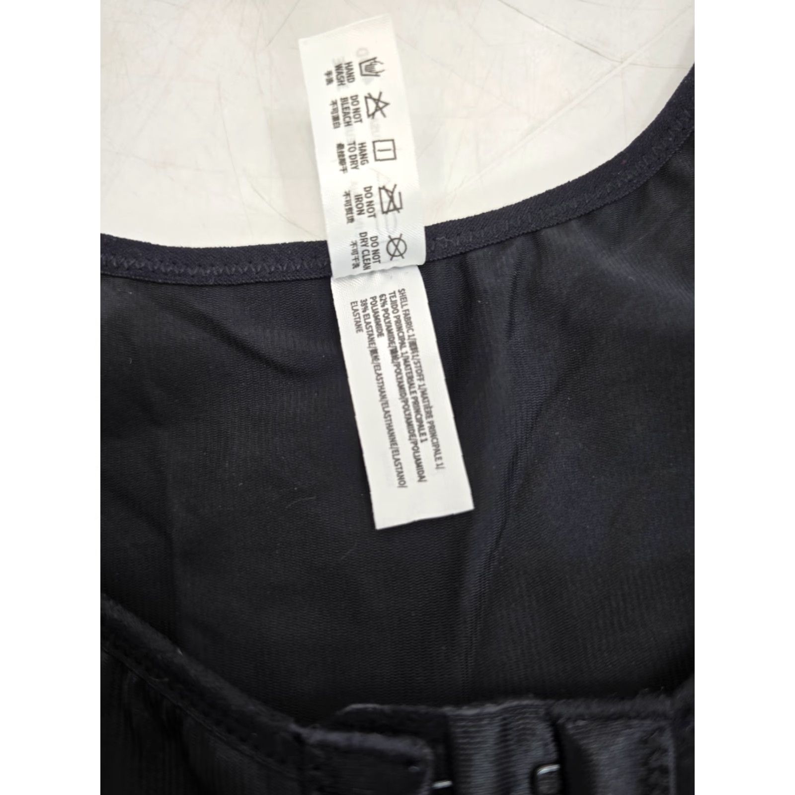 Vintage HSIA Posture Bra - Wireless Front Closure - Black - Size 44DD - NWT Size ONE SIZE - 3 Thumbnail