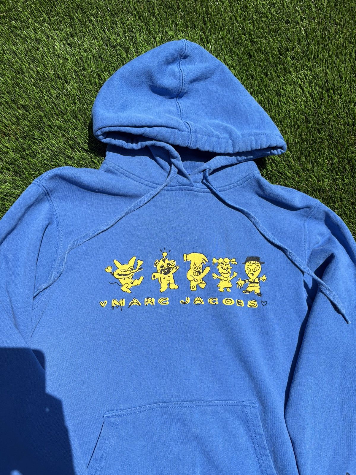 Marc Jacobs Marc Jacobs x Julian Consuegra Stray Rats Blue Hoodie Size US S / EU 44-46 / 1 - 2 Thumbnail
