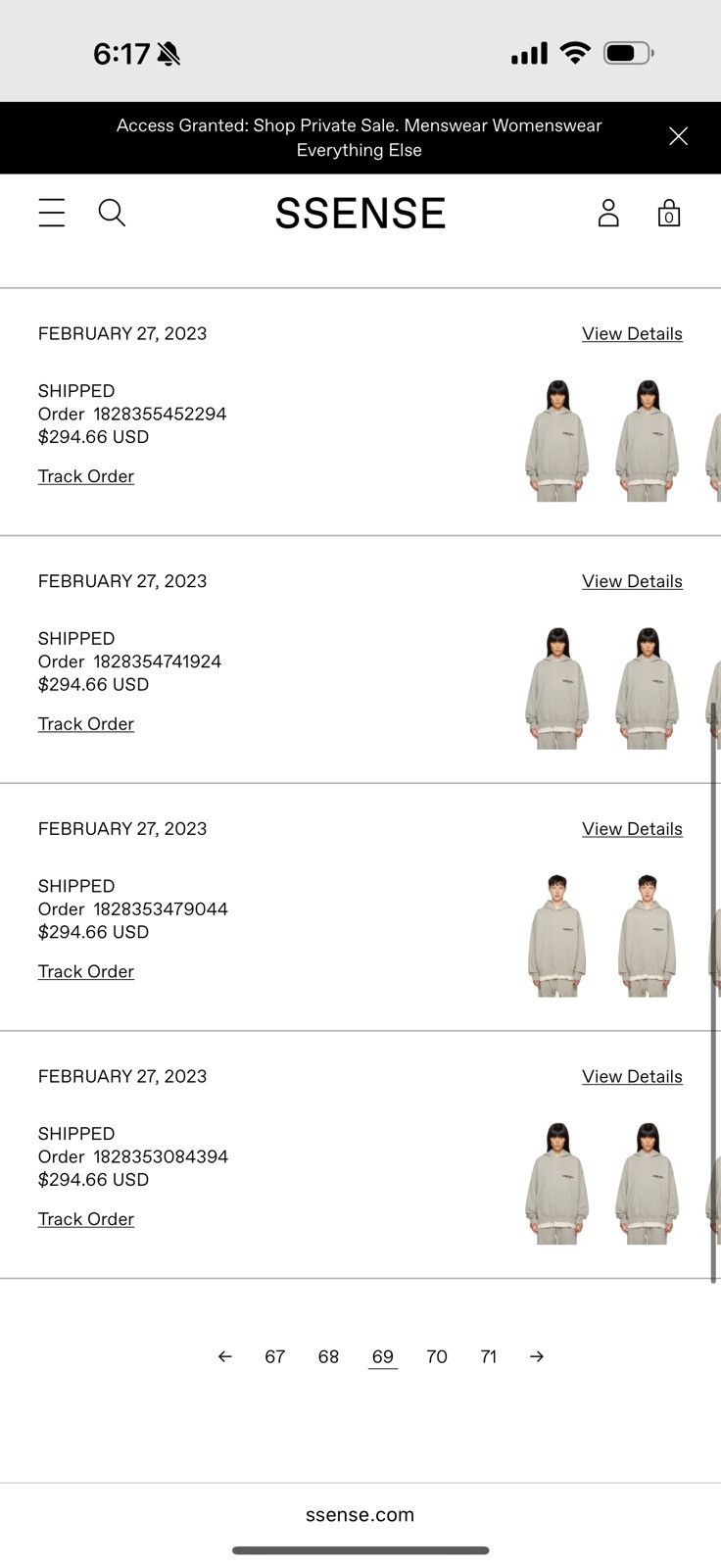 Fear of God FOG - Essentials Fear Of God Hoodie Size Medium Dark Oatmeal Size US M / EU 48-50 / 2 - 8 Thumbnail