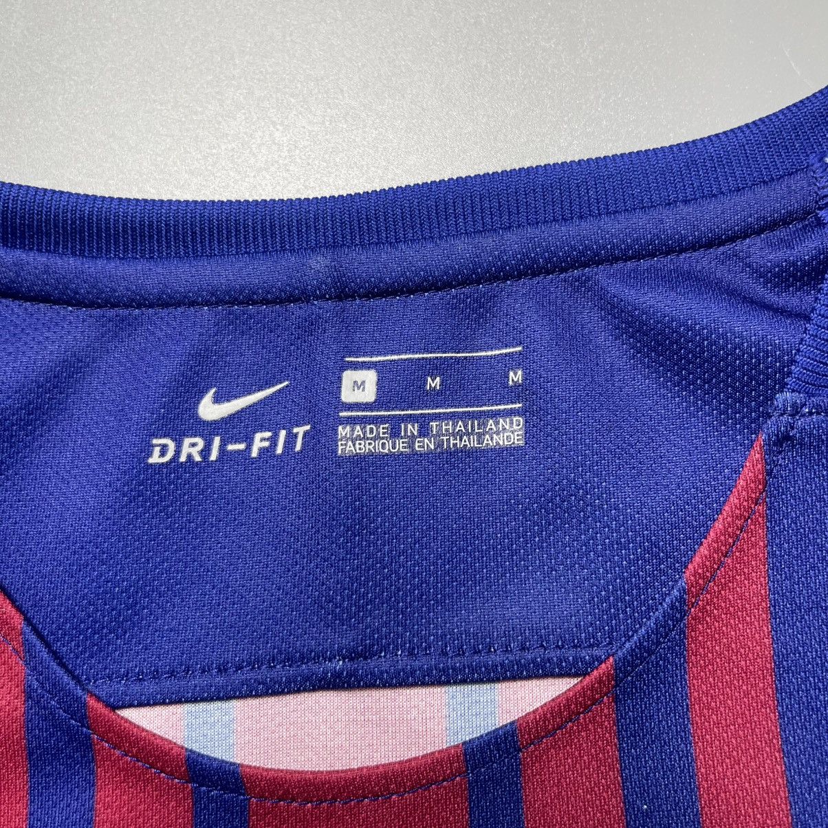 Nike BARCELONA NIKE 2017/2018 FOOTBALL HOME JERSEY #10 MESSI Size US M / EU 48-50 / 2 - 6 Thumbnail