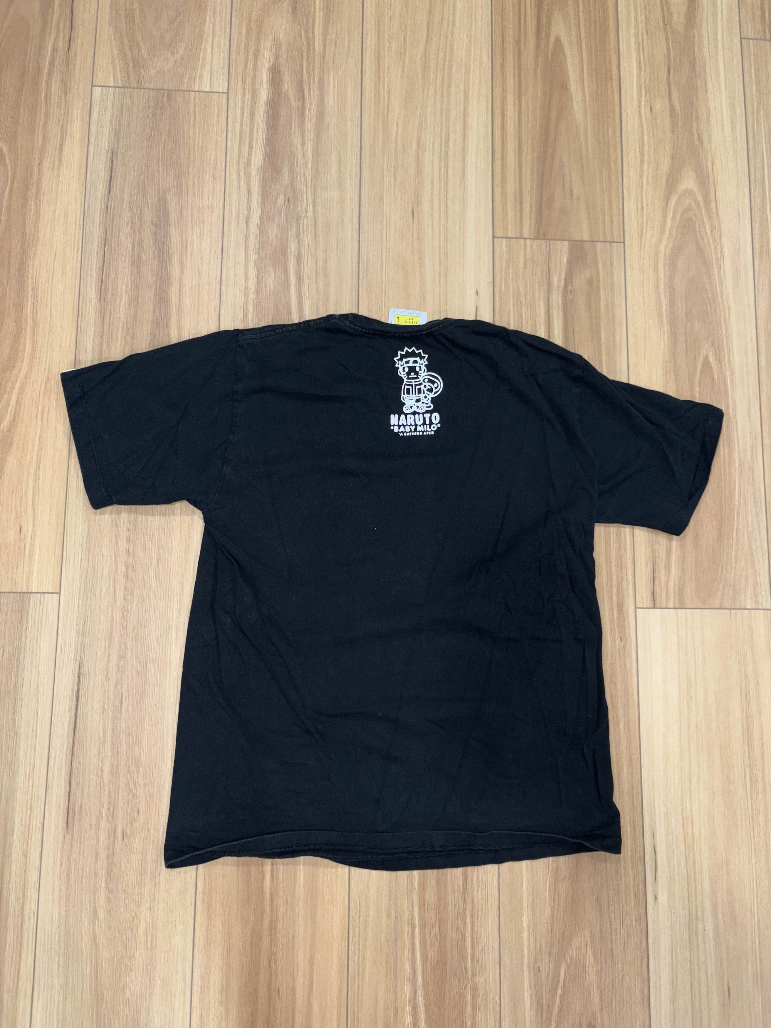 Bape Bape x Naruto Milo #3 Tee Black Size: Large FW18 Size US L / EU 52-54 / 3 - 3 Thumbnail
