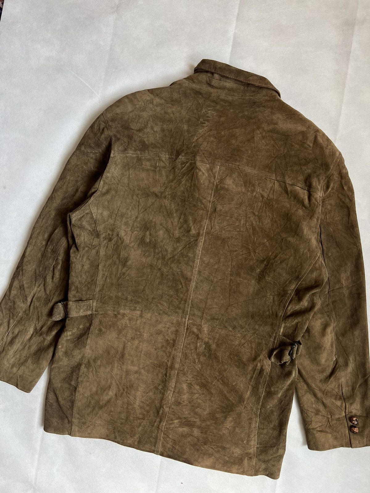 Genuine Leather Border State Suede Genuine Leather Brown Jacket Size US M / EU 48-50 / 2 - 11 Thumbnail