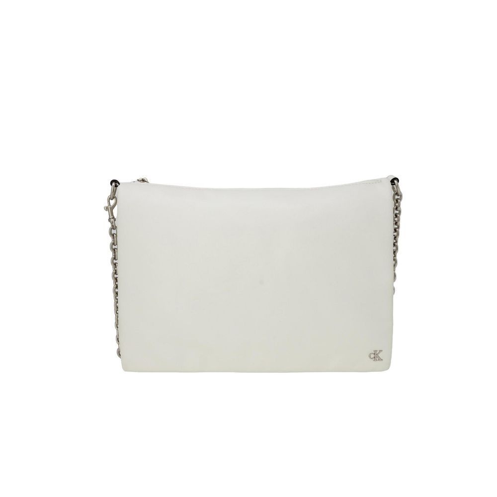 Calvin Klein Cream Recycled Polyester Women's Handbag Size ONE SIZE - 1 Thumbnail