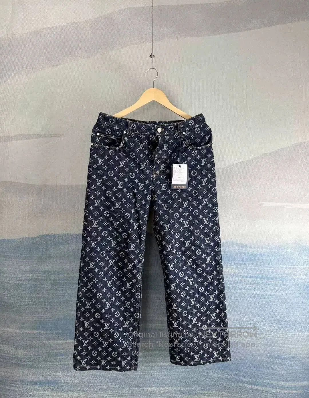 Louis Vuitton louis vuitton x timberland embroidered denim pants. Size US 28 / EU 44 - 1 Thumbnail
