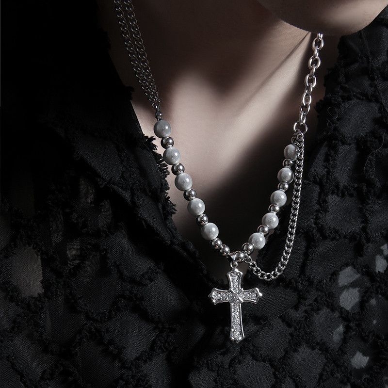 Other Cross Punk STEAL! Y2K Chains Necklace Chain Size ONE SIZE - 1 Thumbnail