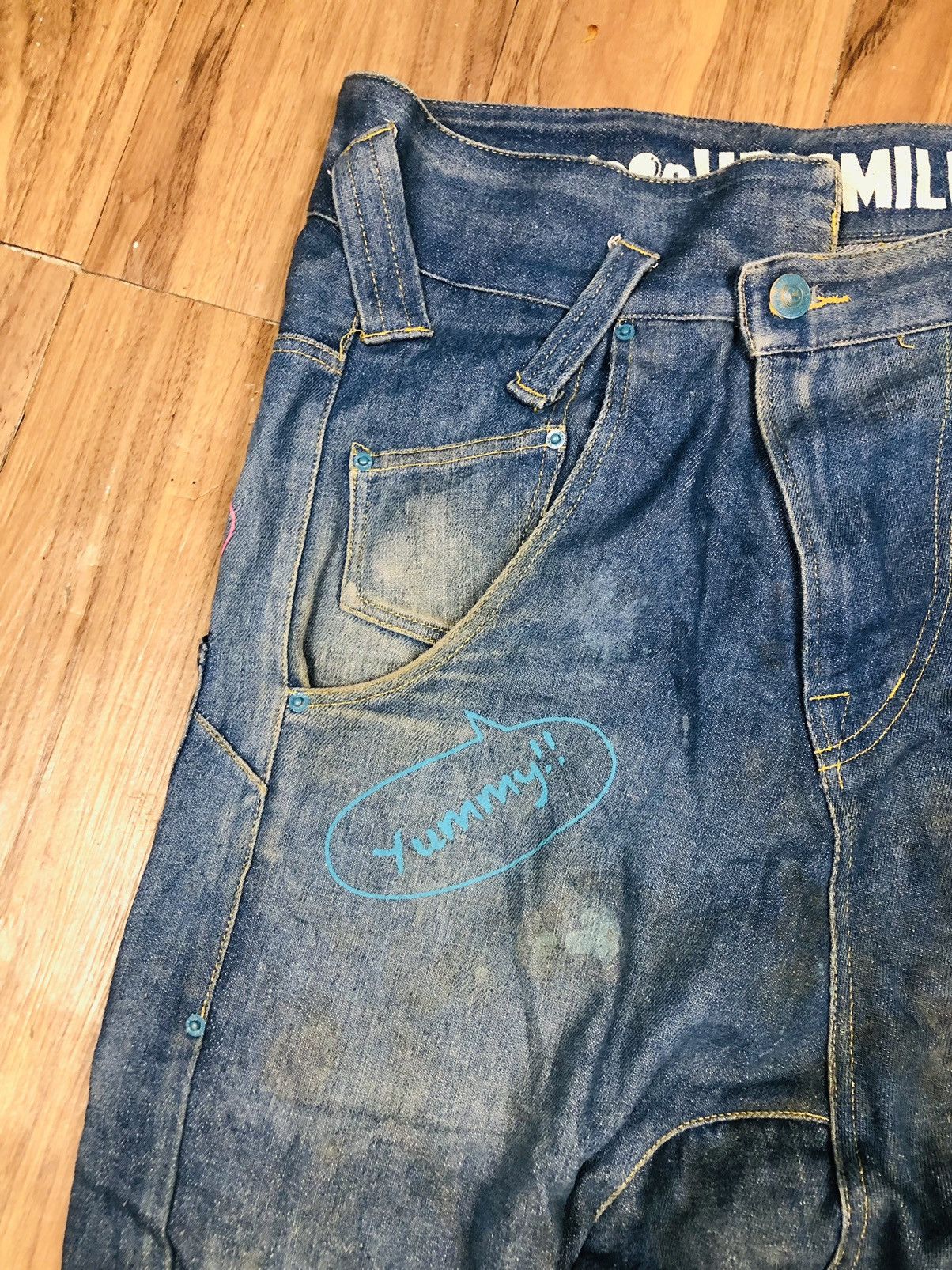 Other Up smile Denim Jeans (33) Size US 32 / EU 48 - 5 Thumbnail