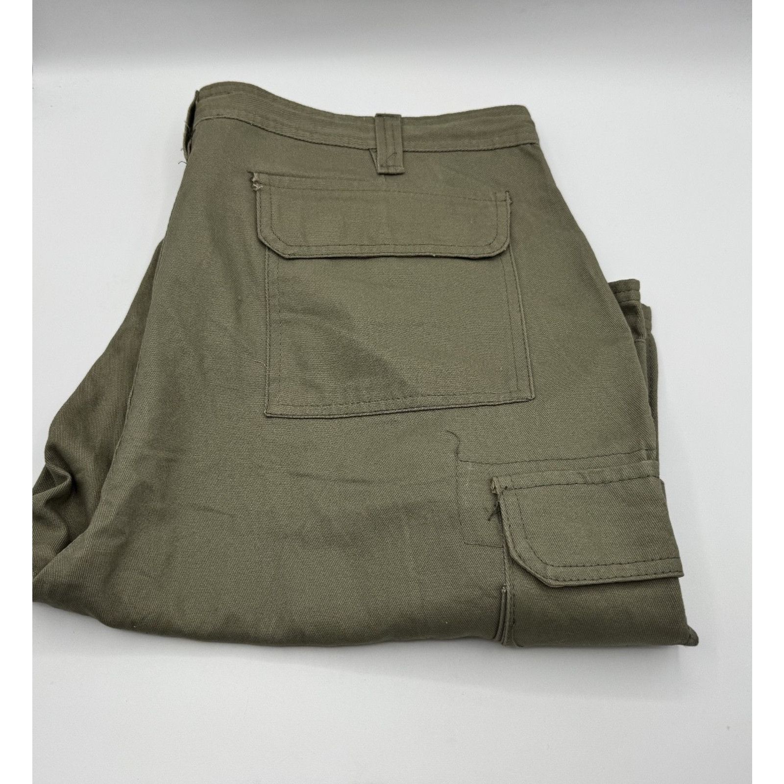 Other Rugged Wear Cargo Shorts Mens 38 Miltary Olive Drawstring Size US 38 / EU 54 - 2 Thumbnail