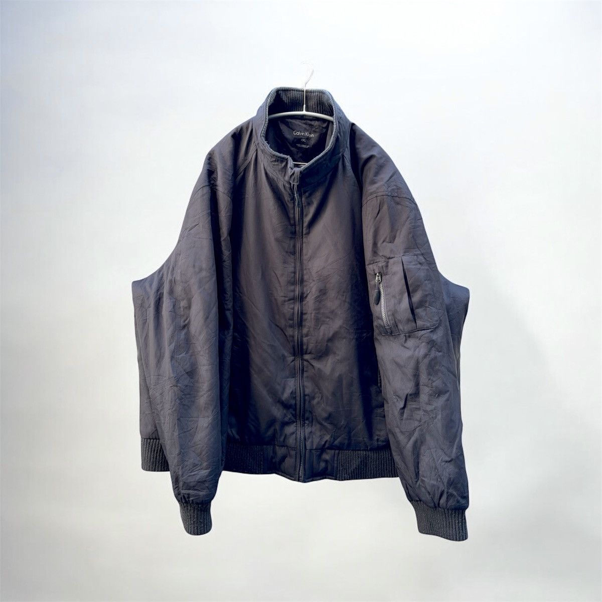 Calvin Klein 90s Calvin Klein Archival Tech Bomber Jacket / XXL Size US XXL / EU 58 / 5 - 1 Thumbnail