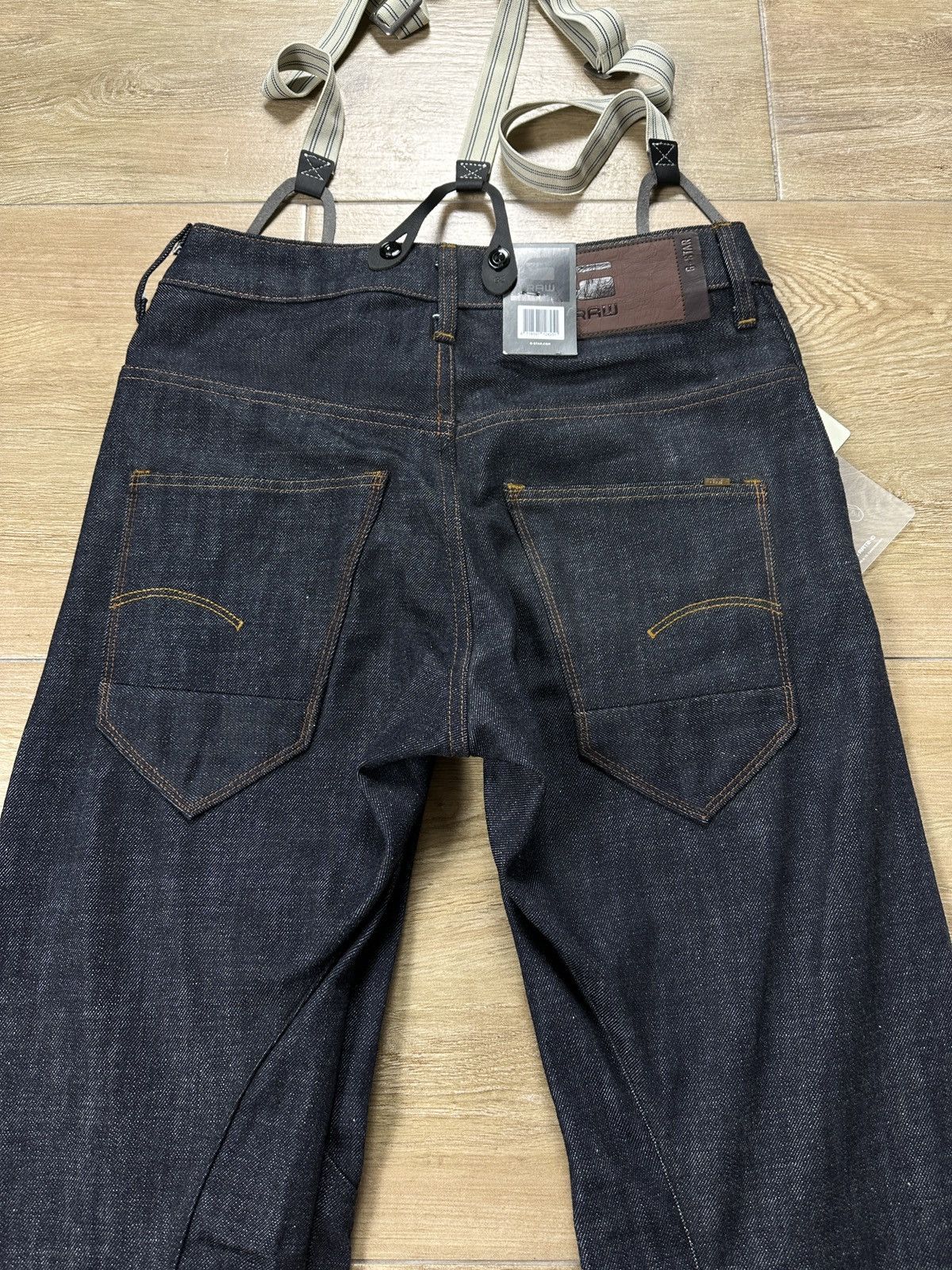 G-Star NEW🏷️ G-Star Raw Arc 3D Tapered Braces Denim Jeans Size US 26 / EU 42 - 13 Thumbnail