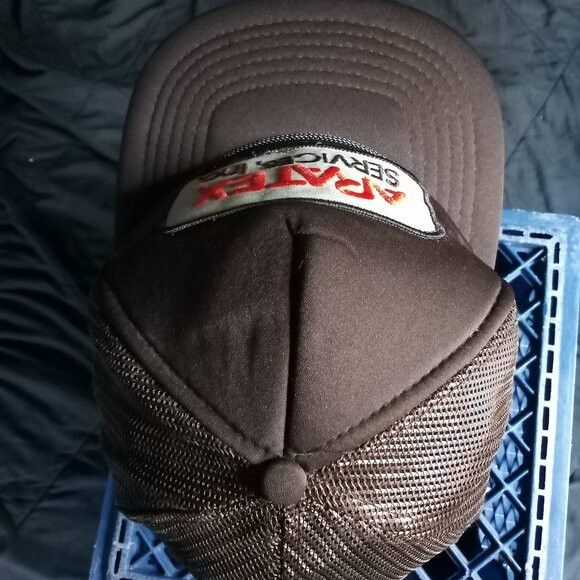 Other DS Vintage Aratex Services Rope Patch Snap Trucker Hat Cap Size ONE SIZE - 6 Thumbnail