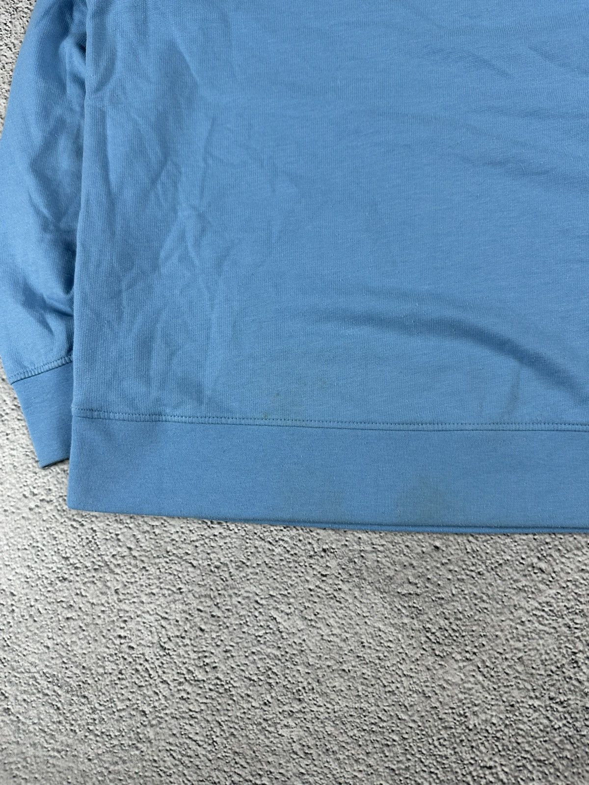 Patagonia Vintage Patagonia Blue Navy Sweatshirt Y2K Big Logo Style Size US S / EU 44-46 / 1 - 9 Thumbnail